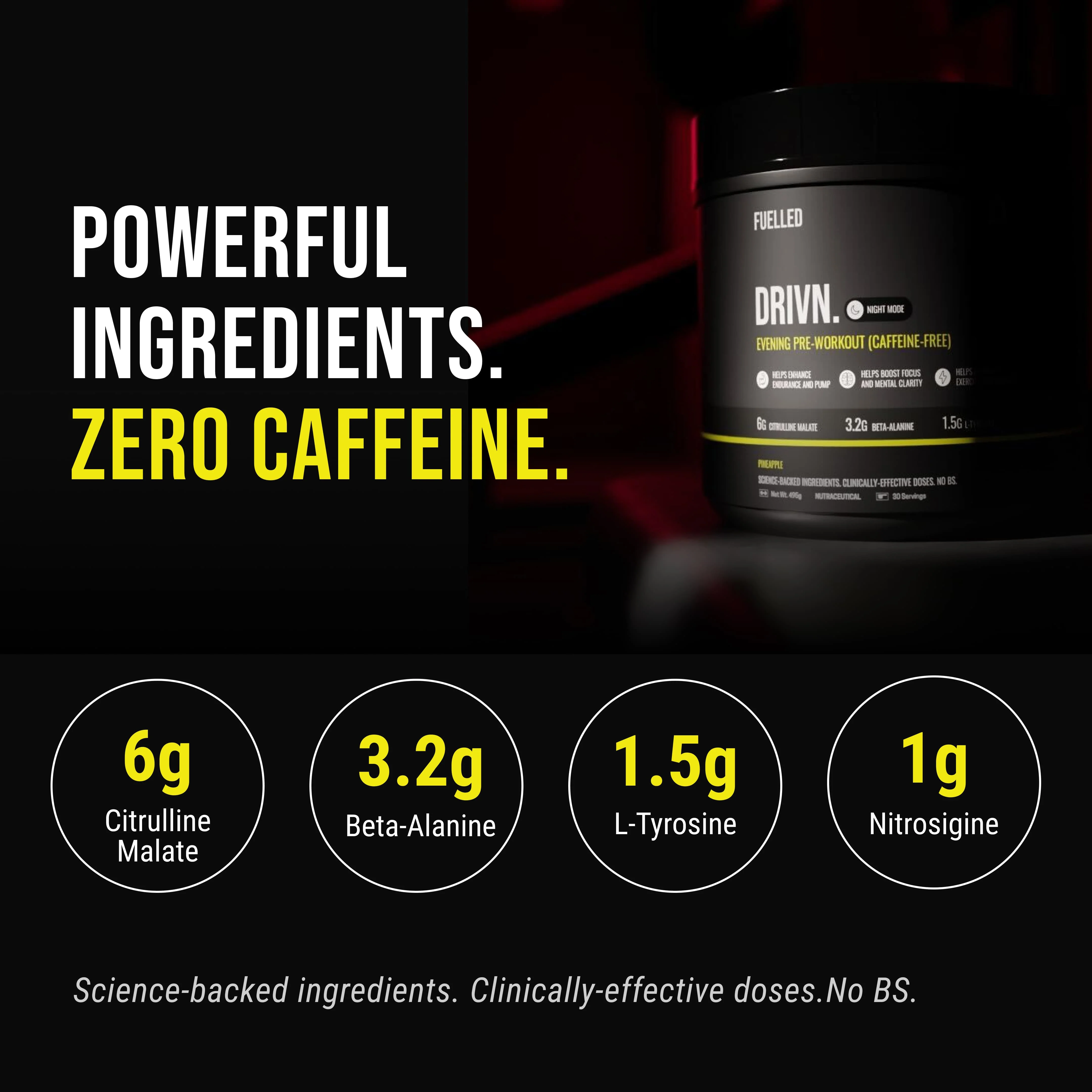 DRIVN NIGHT-MODE / EVENING PRE-WORKOUT - Image 4