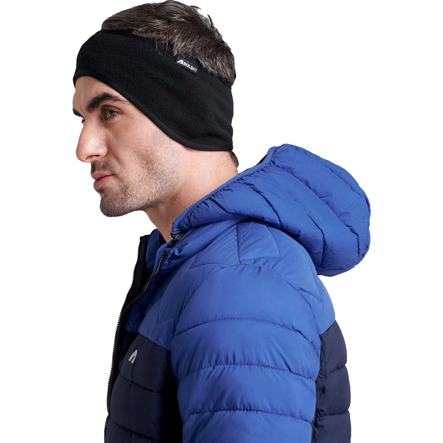 Ear Warmer Black - Polyester - Image 3