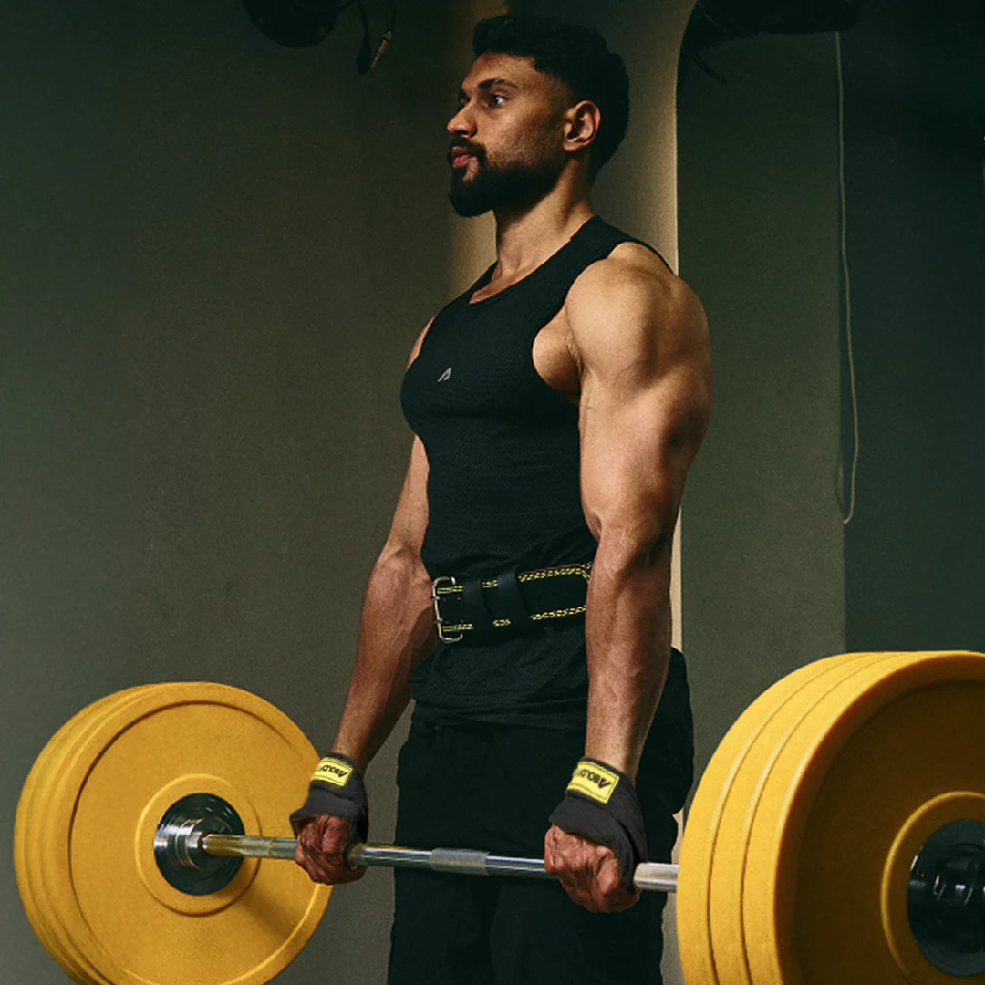 Eight lifting strap - Black - Image 5
