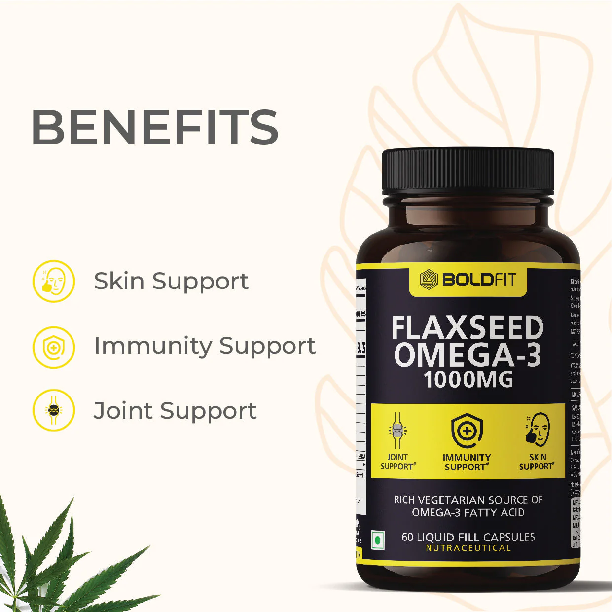 Flaxseed Omega 3 Supplement 1000 Mg - Image 4