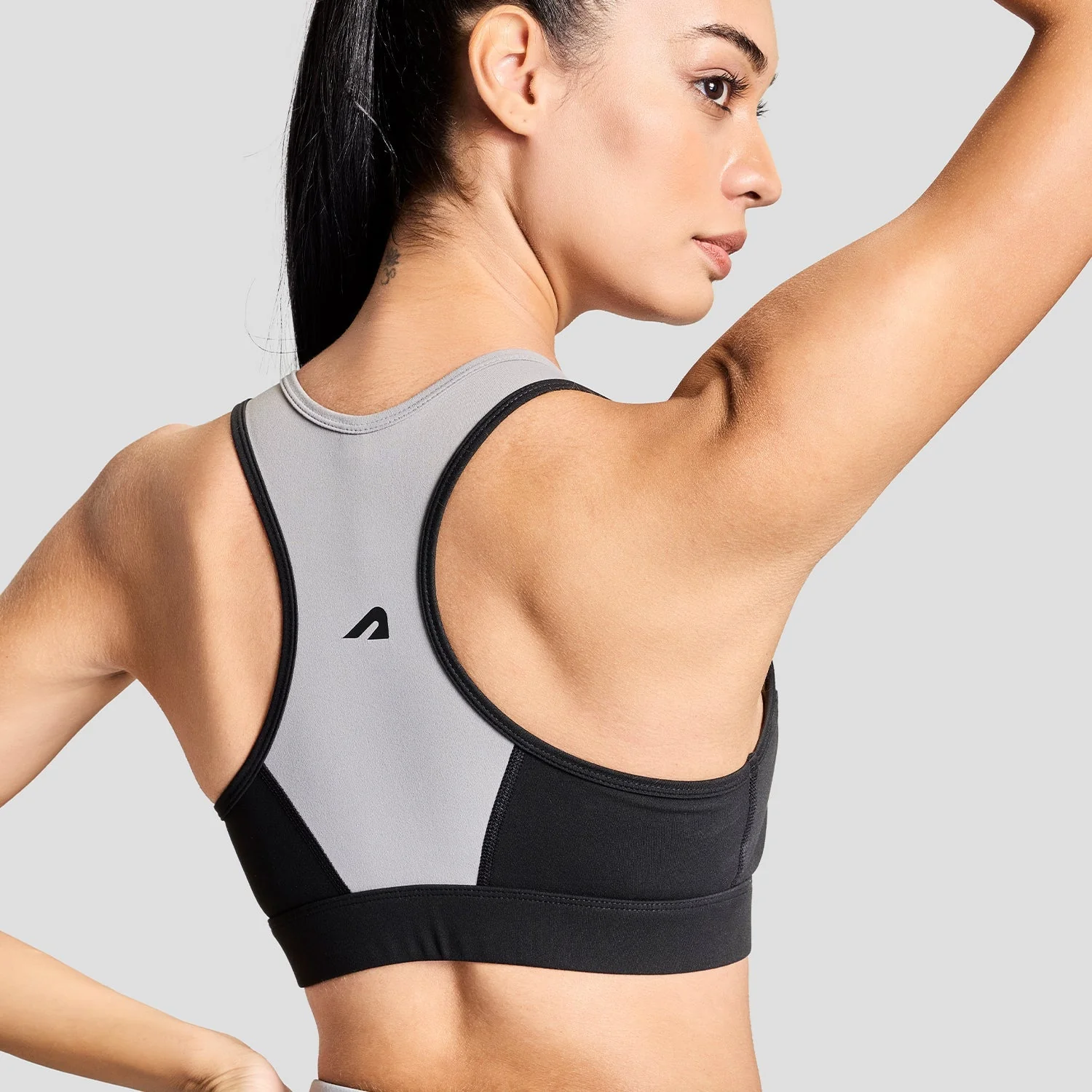 Flexform Sports Bra - Grey/Black - Image 3