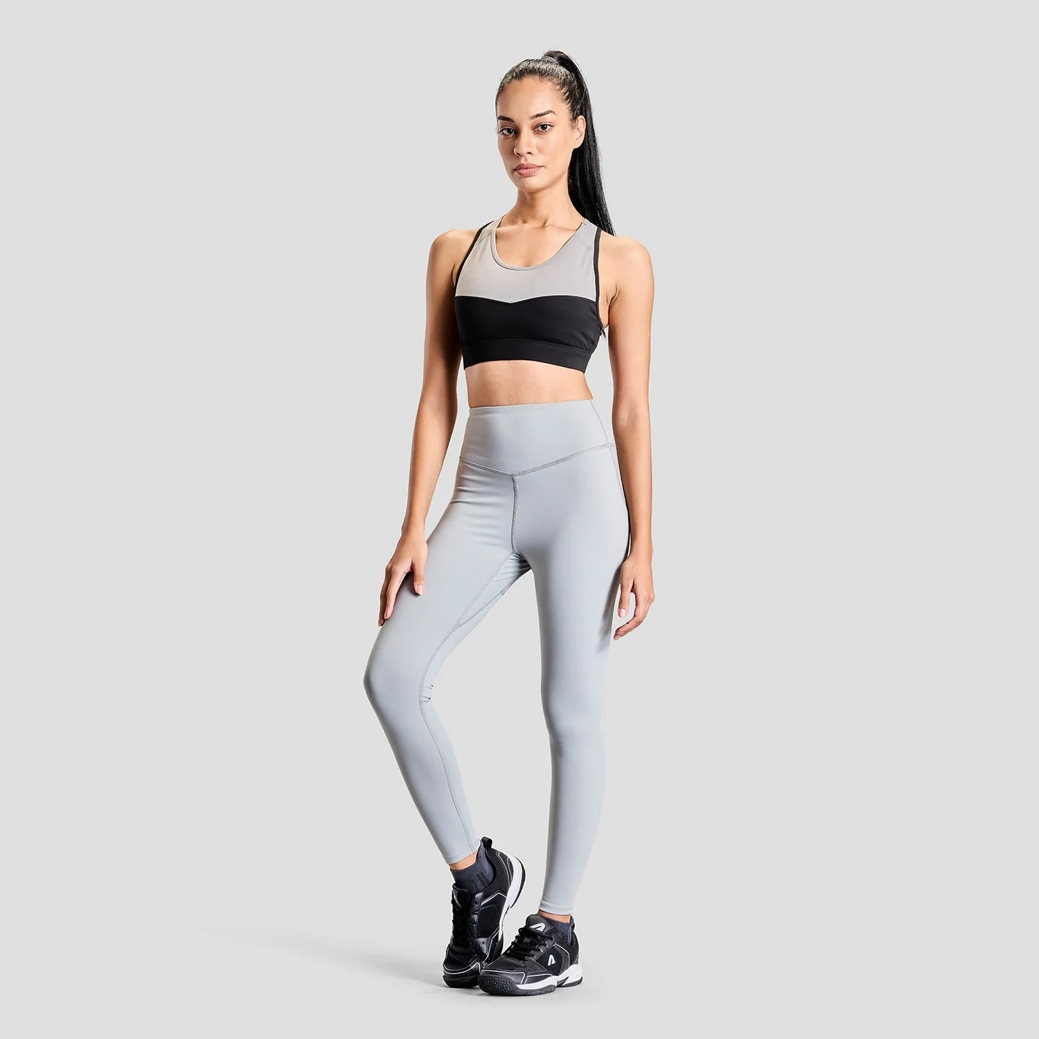 Flexform Sports Bra - Grey/Black - Image 5