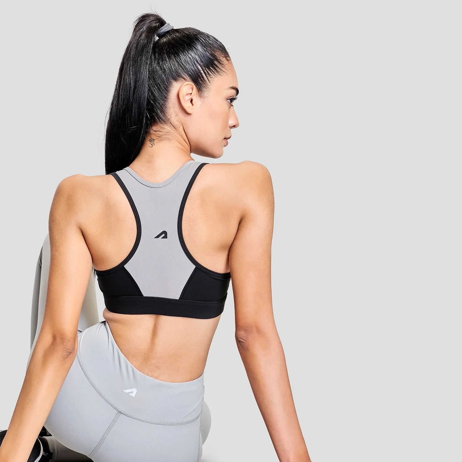 Flexform Sports Bra - Grey/Black - Image 6