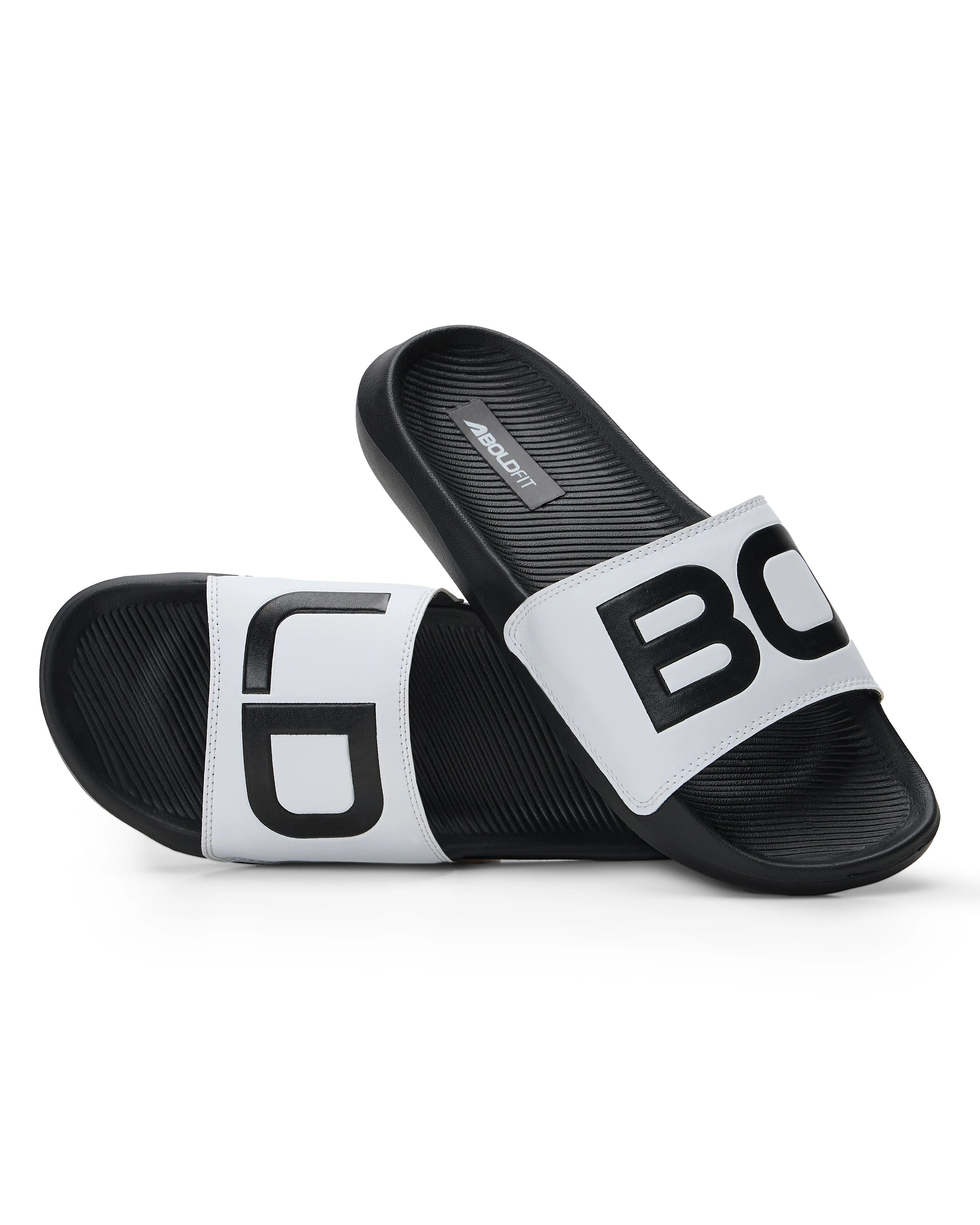 Footwear Men Basic Slidz Pu Slider Black - Image 2