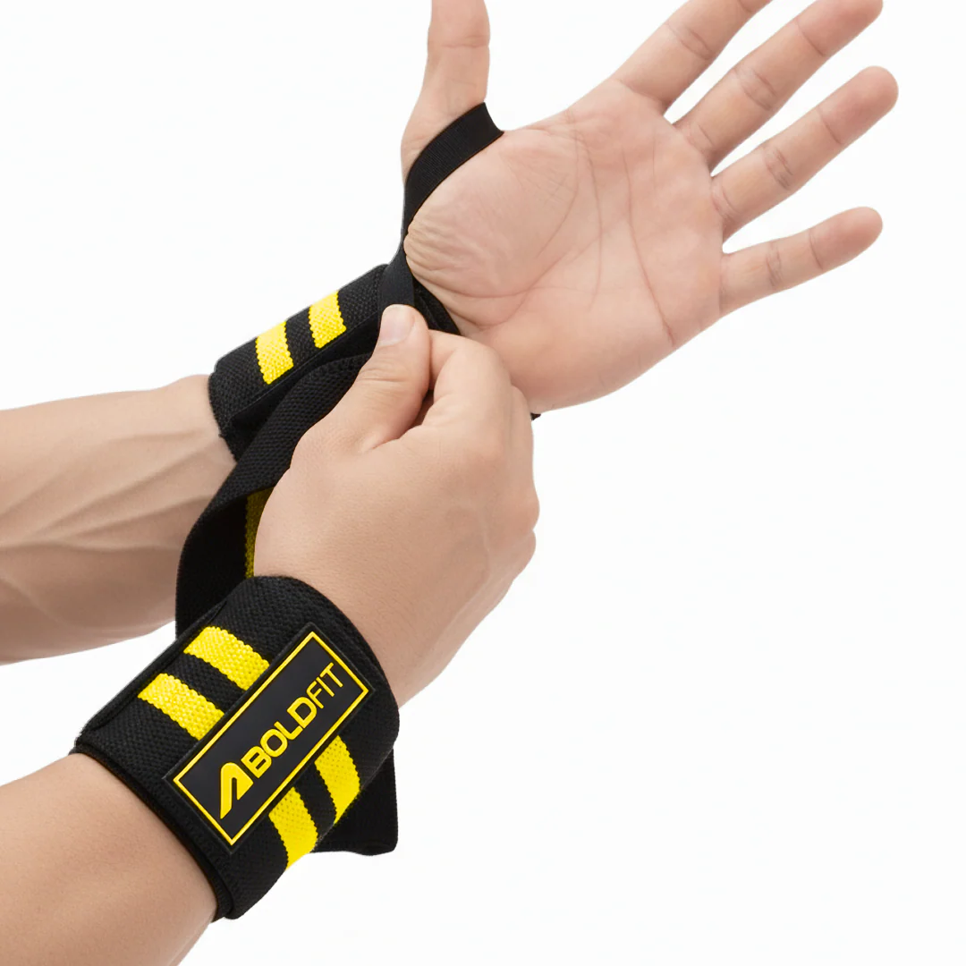 Force Grip Wrist wrap -Black - Image 2