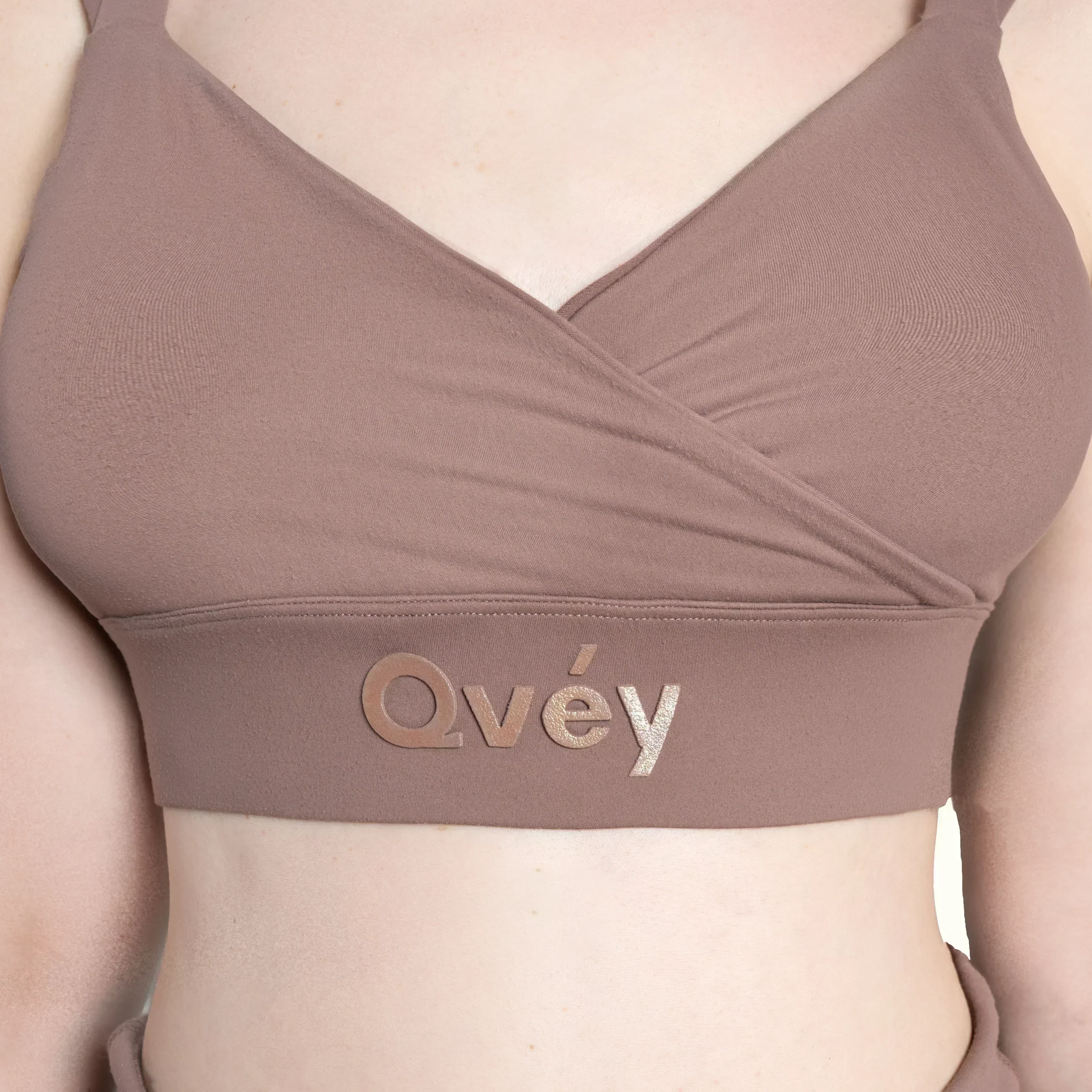 Front Overlap Sports bra - Image 5