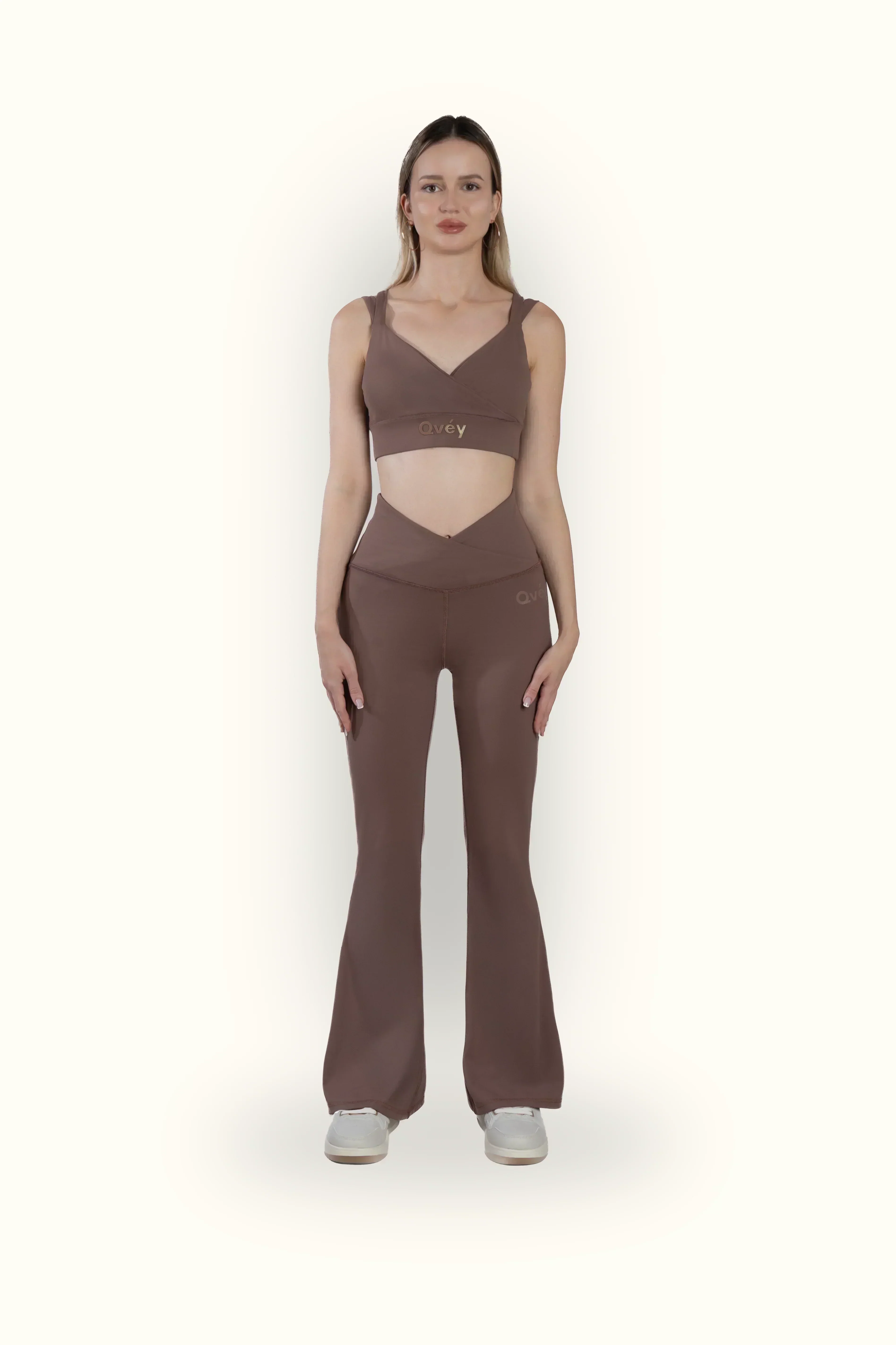 Front Overlap Sports bra - Image 7