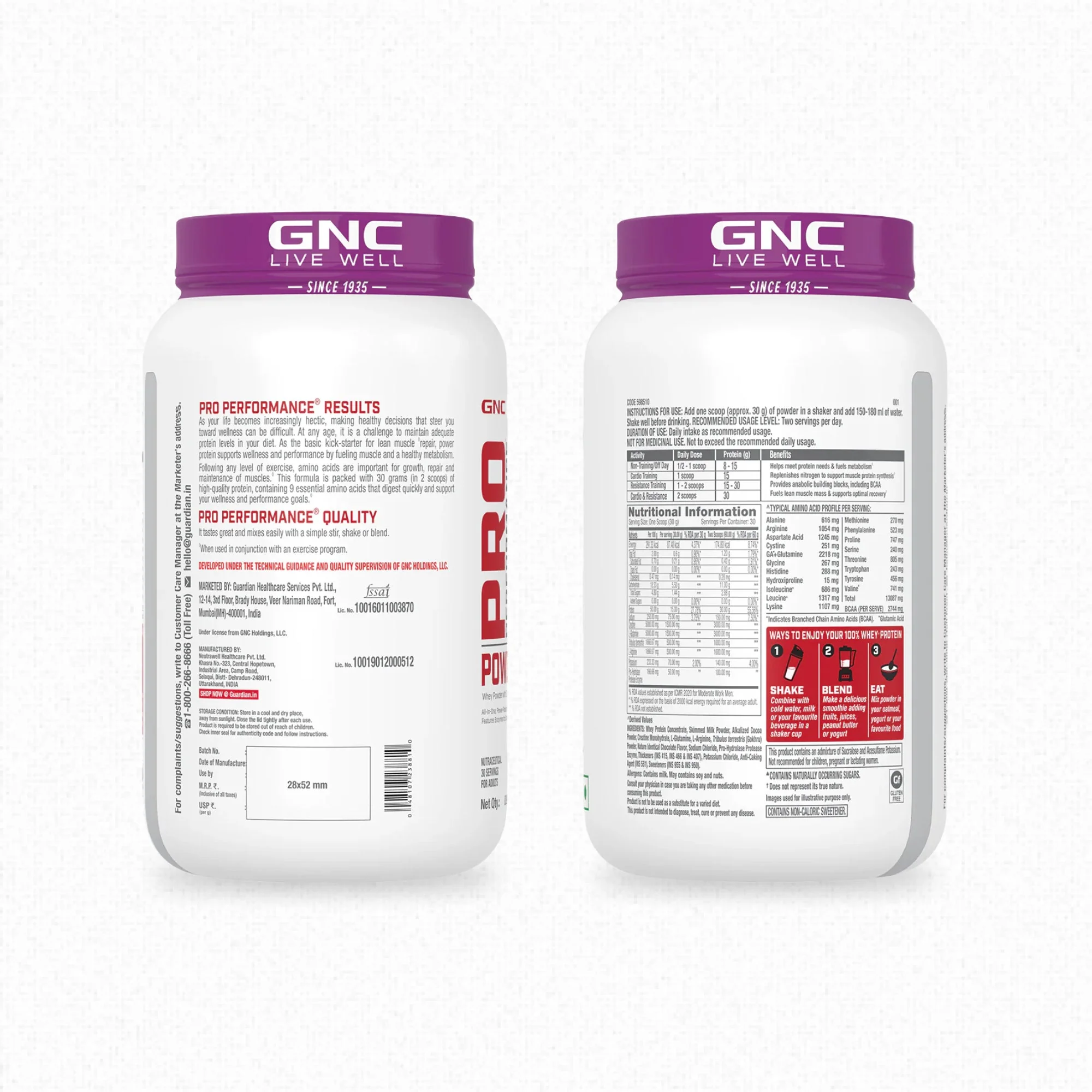 GNC Pro Performance Power Protein | Boosts Athletic Performance & Testosterone | High-Speed Recovery | USA Formulated | 30g Protein | 2.2g L-Glutamine | 1.5g Creatine | Double Rich Chocolate | 2 lbs - Image 3