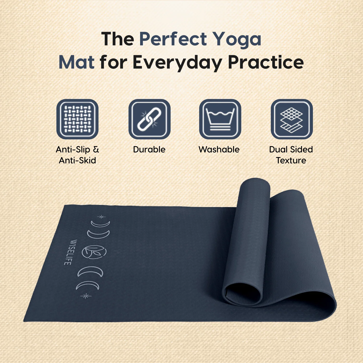 Grande XL TPE Yoga Mat - 6MM - Image 10