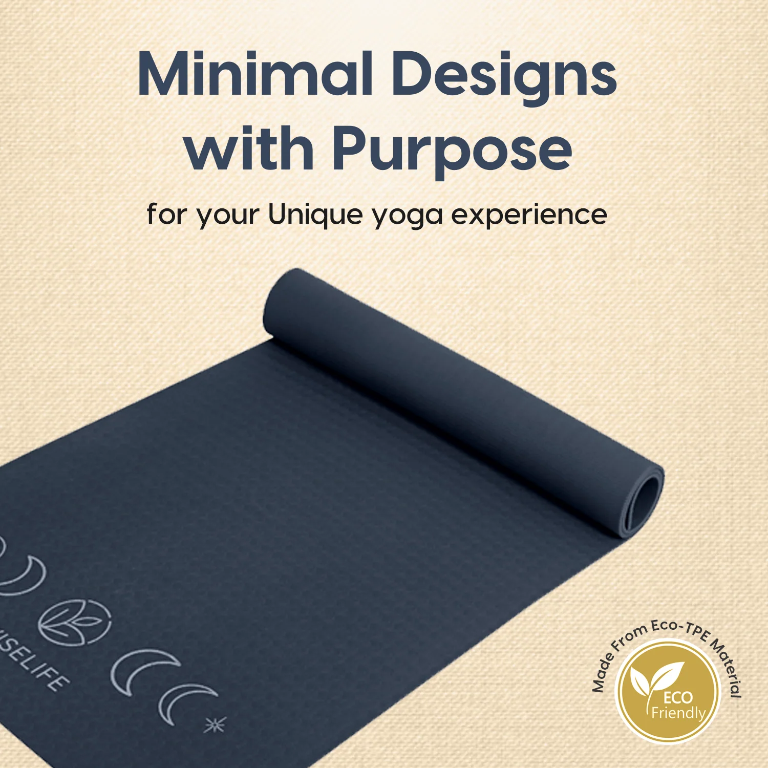 Grande XL TPE Yoga Mat - 6MM - Image 12