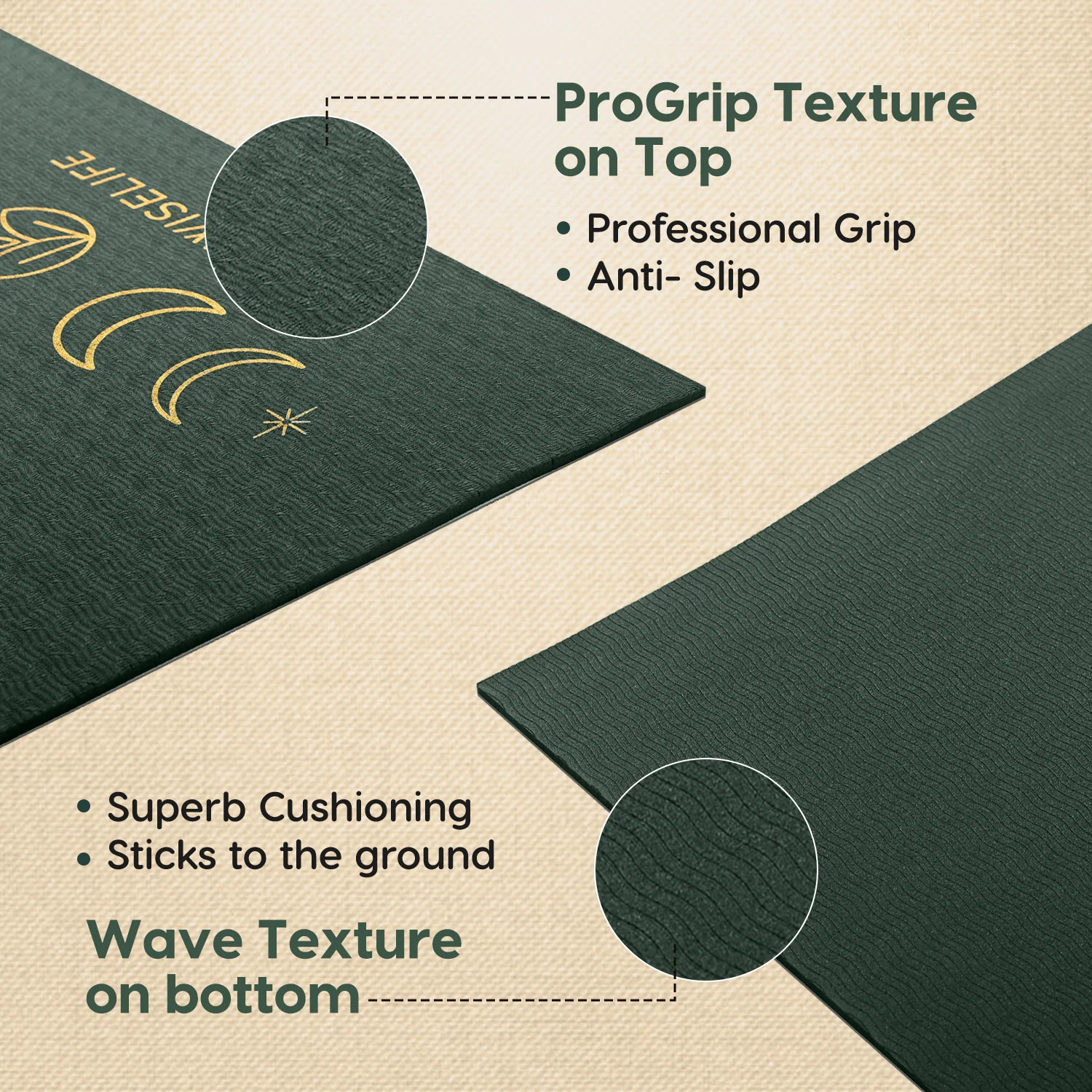 Grande XL TPE Yoga Mat - 6MM - Image 25