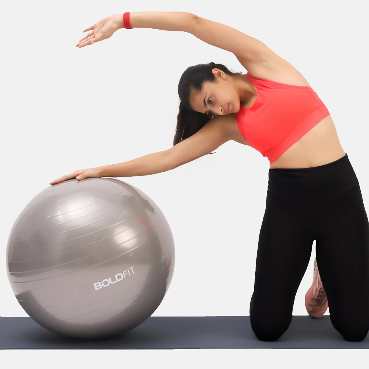 Gym Ball Grey - 85 cms - Image 5