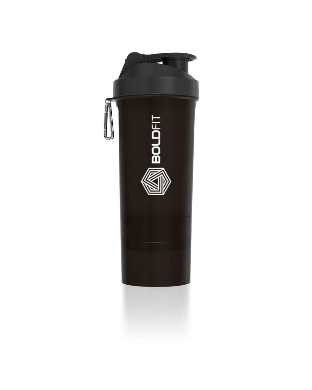 Gym Smart Shaker Bottle 500ml with Extra Compartment - Image 5