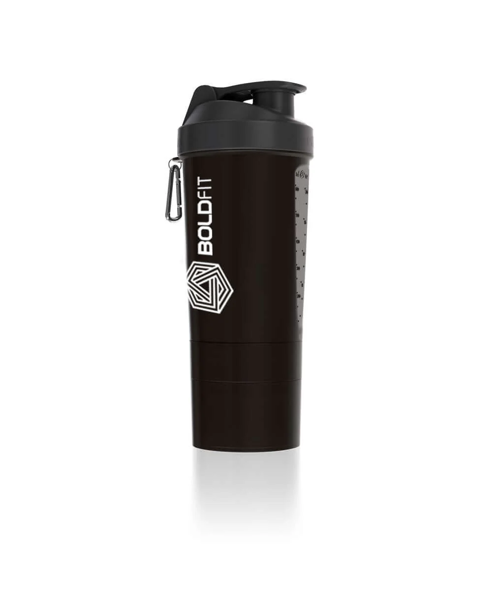 Gym Smart Shaker Bottle 500ml with Extra Compartment - Image 6