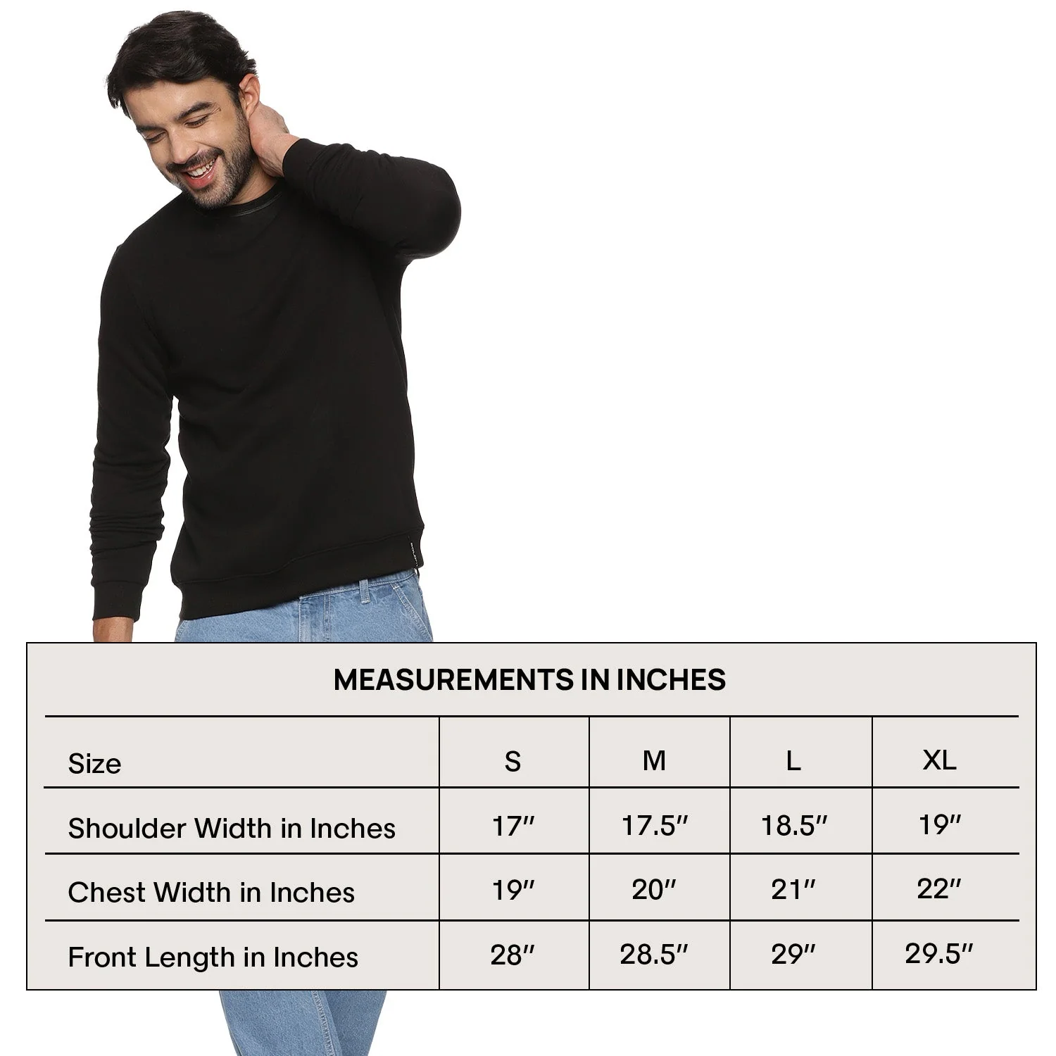 Half-zipper Sweatshirt for Men - Black - Image 17