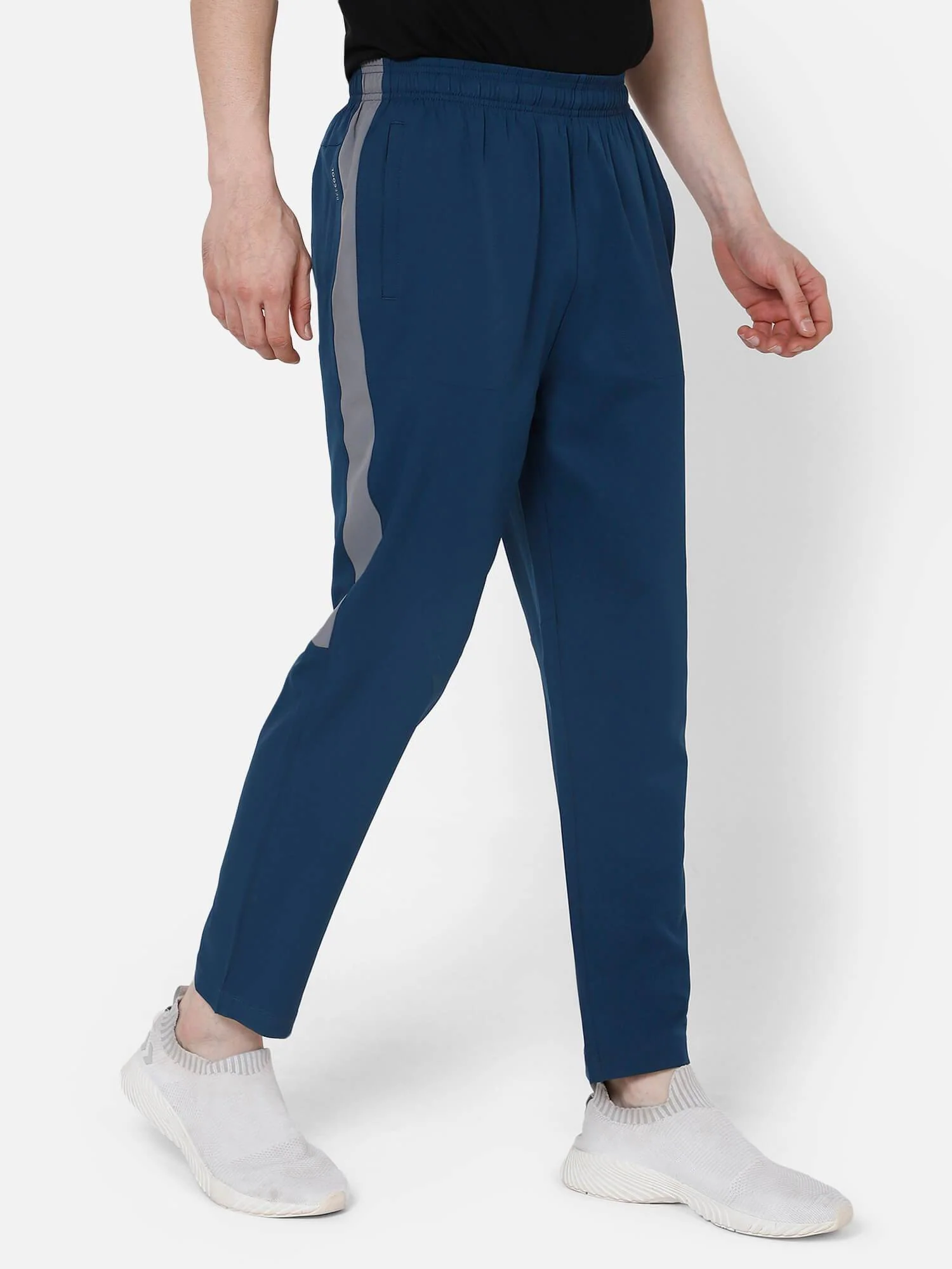 Harold Solid Regular fit Polyester Trackpants for Men with zipper pockets Comfortable Breathable Fabric Stretchable for Everyday Use Ideal for Yoga Training Gym Running or Performance - Image 2
