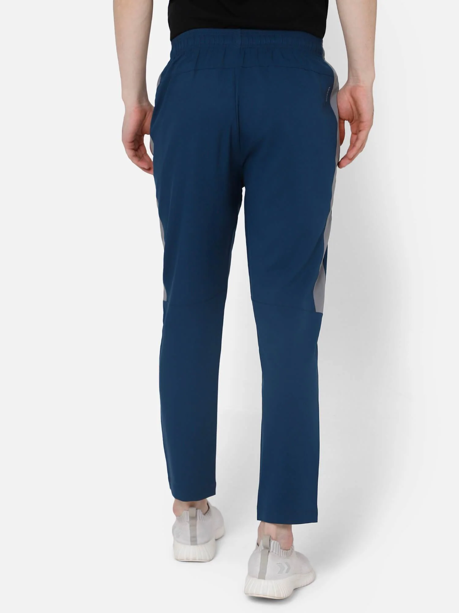 Harold Solid Regular fit Polyester Trackpants for Men with zipper pockets Comfortable Breathable Fabric Stretchable for Everyday Use Ideal for Yoga Training Gym Running or Performance - Image 4
