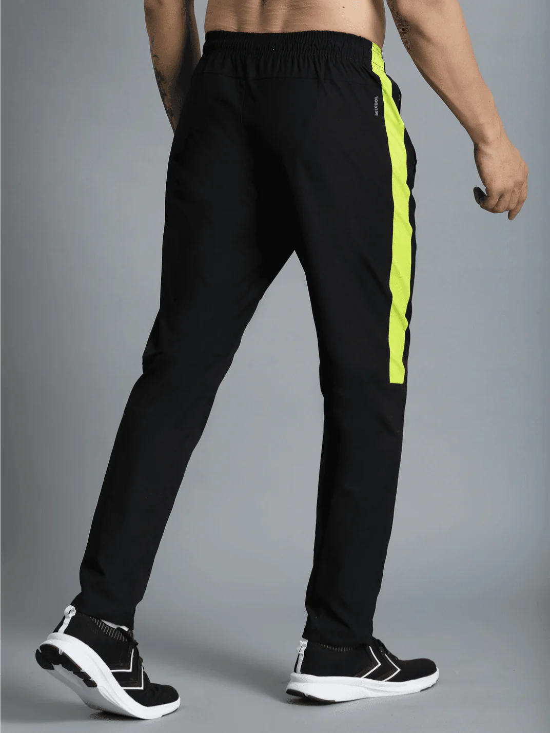 Harold Solid Regular fit Polyester Trackpants for Men with zipper pockets Comfortable Breathable Fabric Stretchable for Everyday Use Ideal for Yoga Training Gym Running or Performance - Image 4