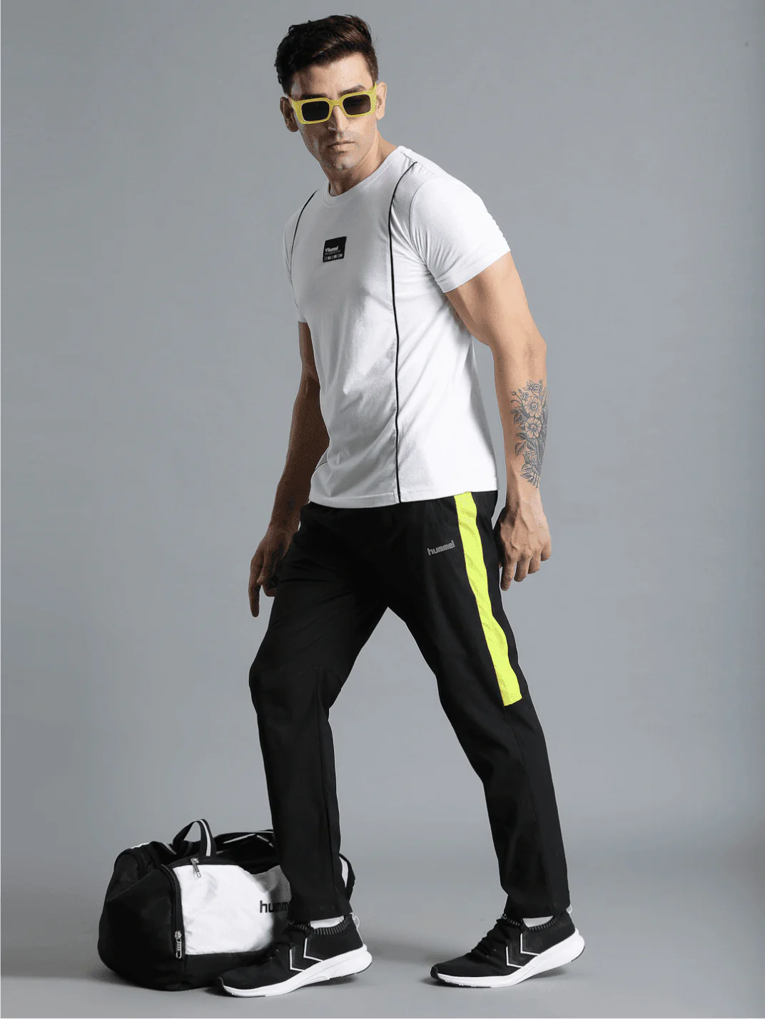 Harold Solid Regular fit Polyester Trackpants for Men with zipper pockets Comfortable Breathable Fabric Stretchable for Everyday Use Ideal for Yoga Training Gym Running or Performance - Image 6