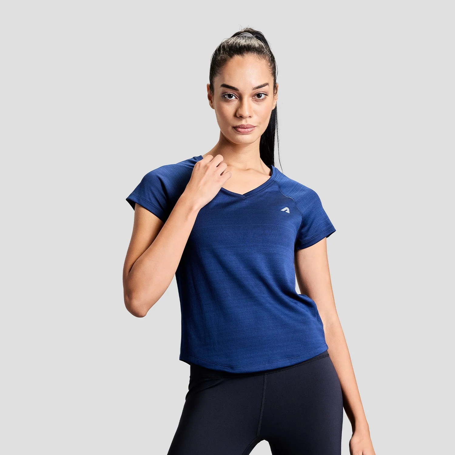 High Power Womens Tee - Navy - Image 8