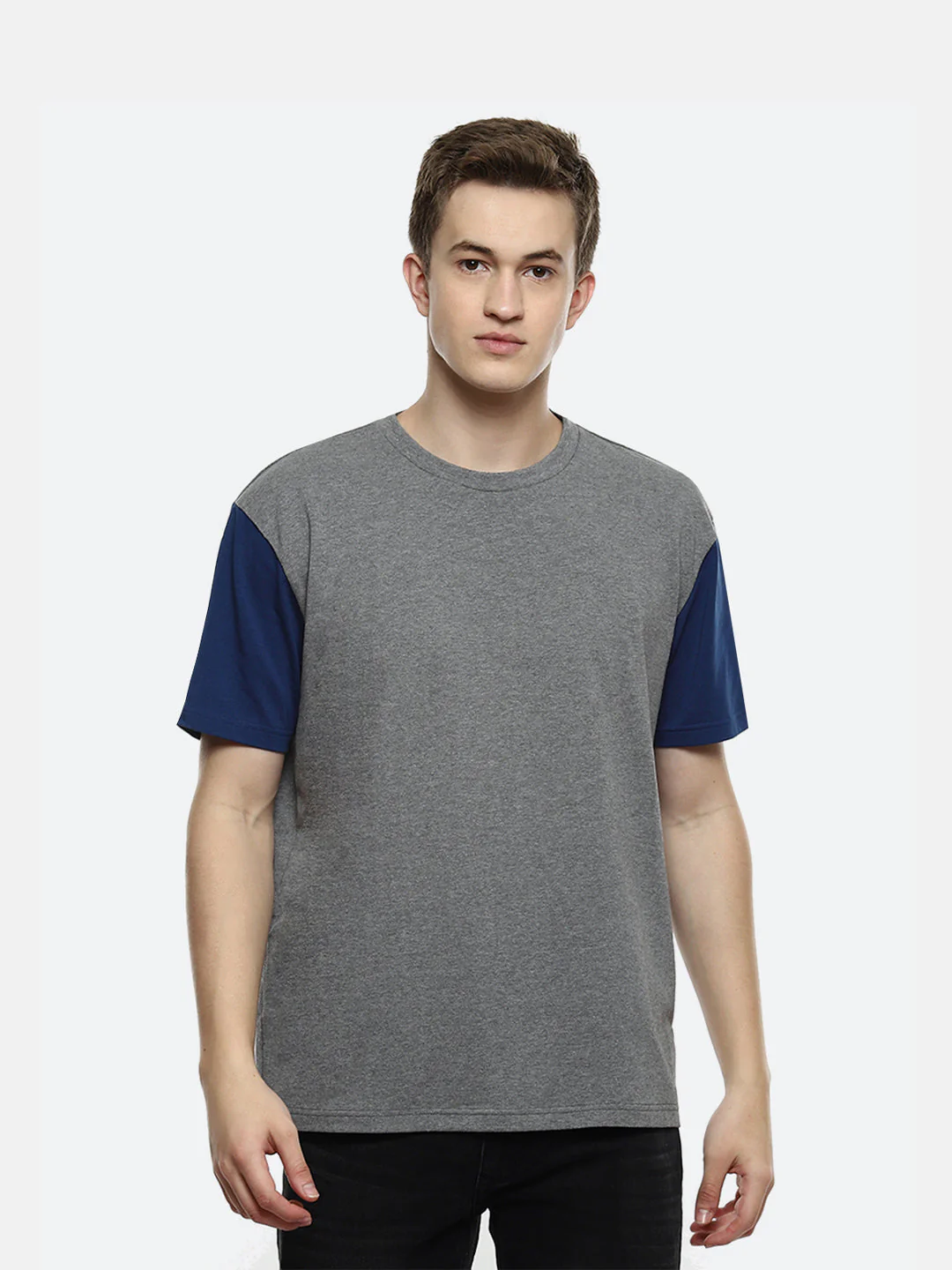 Hue Color Block Oversized T-Shirt