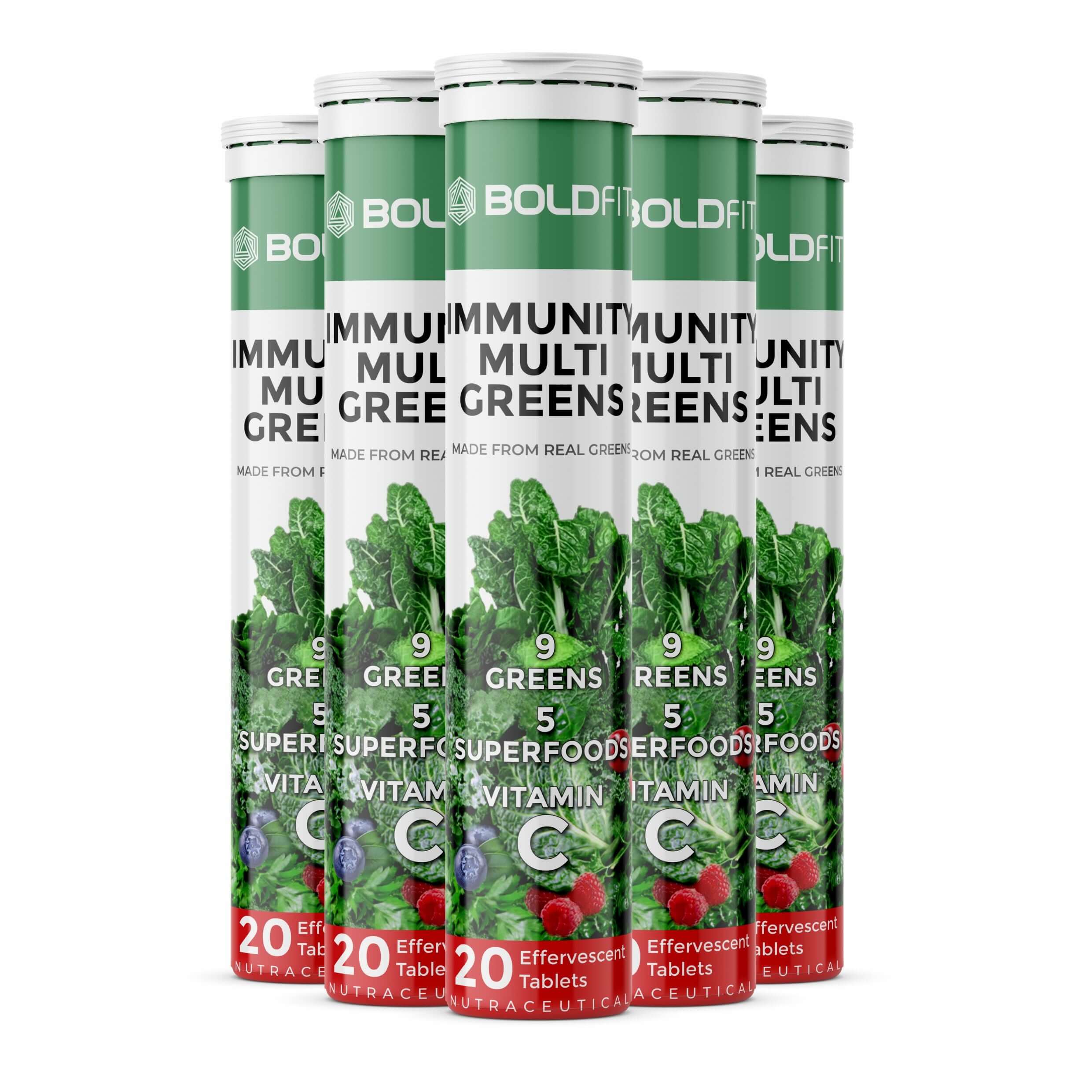 Immunity Multi Greens Effervescent Tablets - Image 9