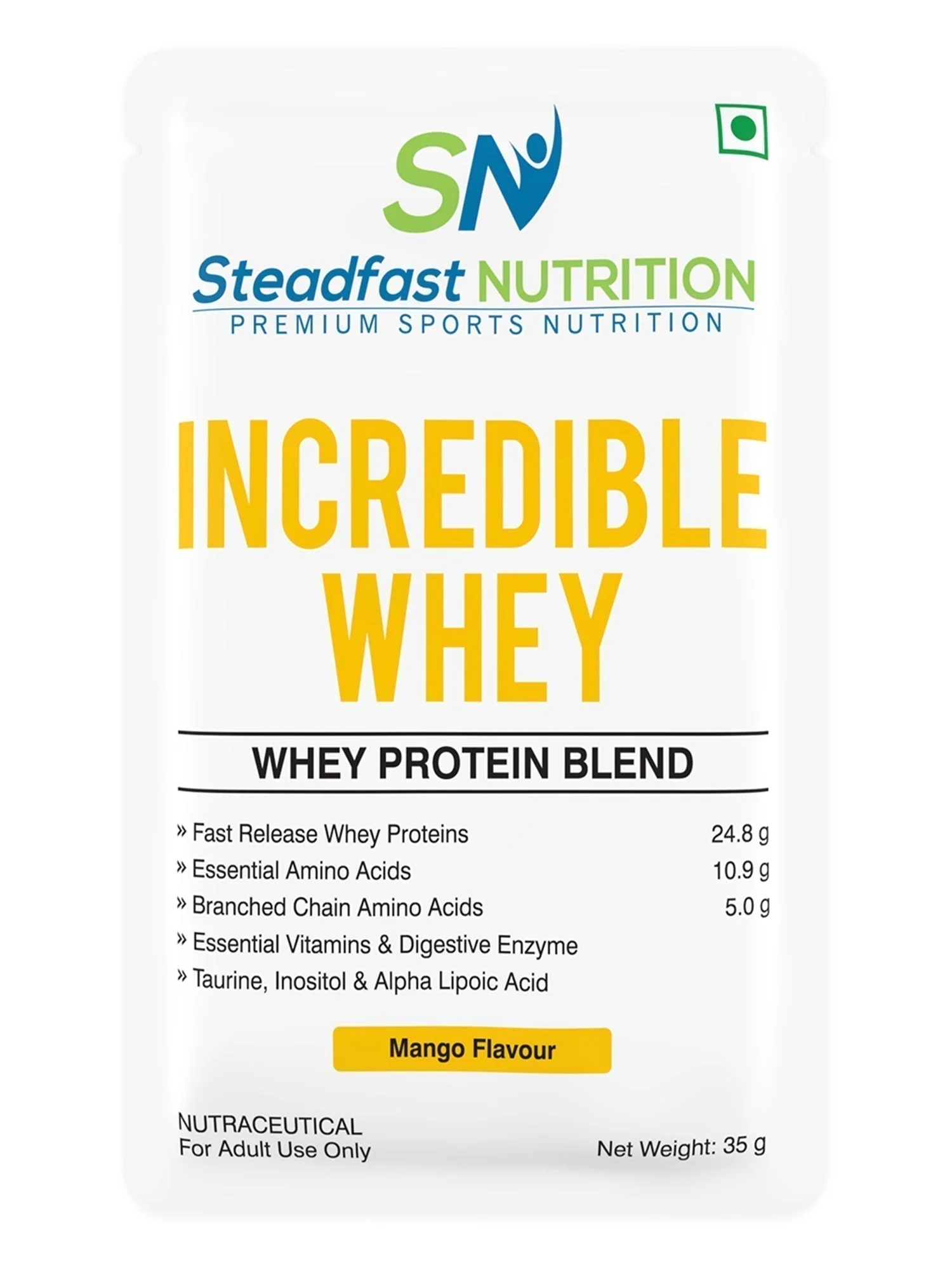 Incredible Whey Protein Blend For An Incredible You Chocolate 60 Sachets 2100g - Image 5