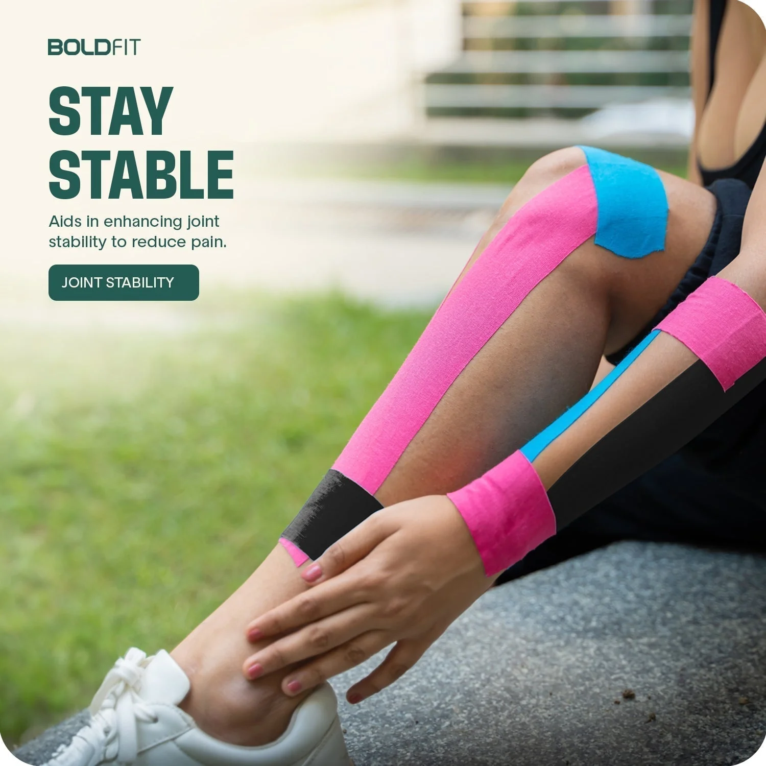 Kinesiology Tape - Cameo Pink - Image 3