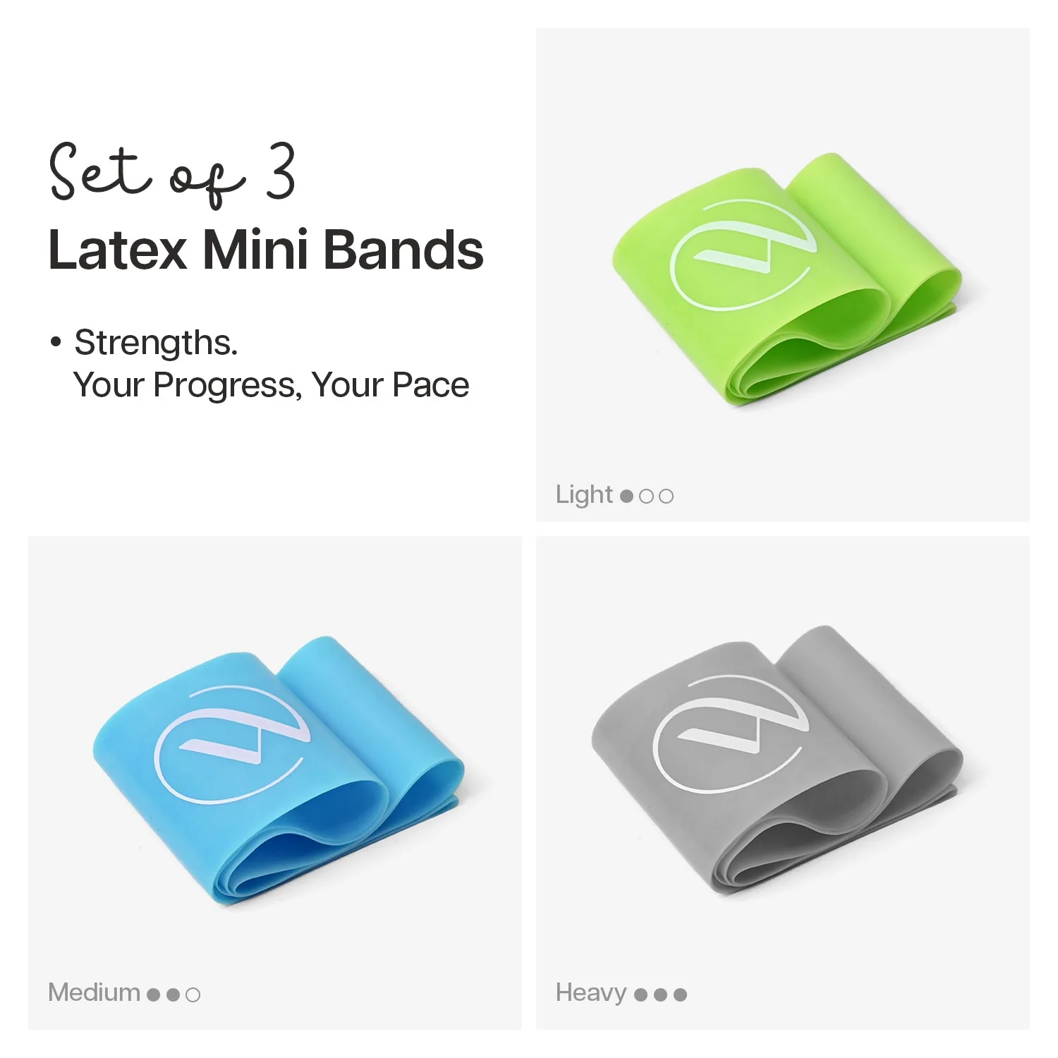 Latex mini band- set of 3 - Image 3