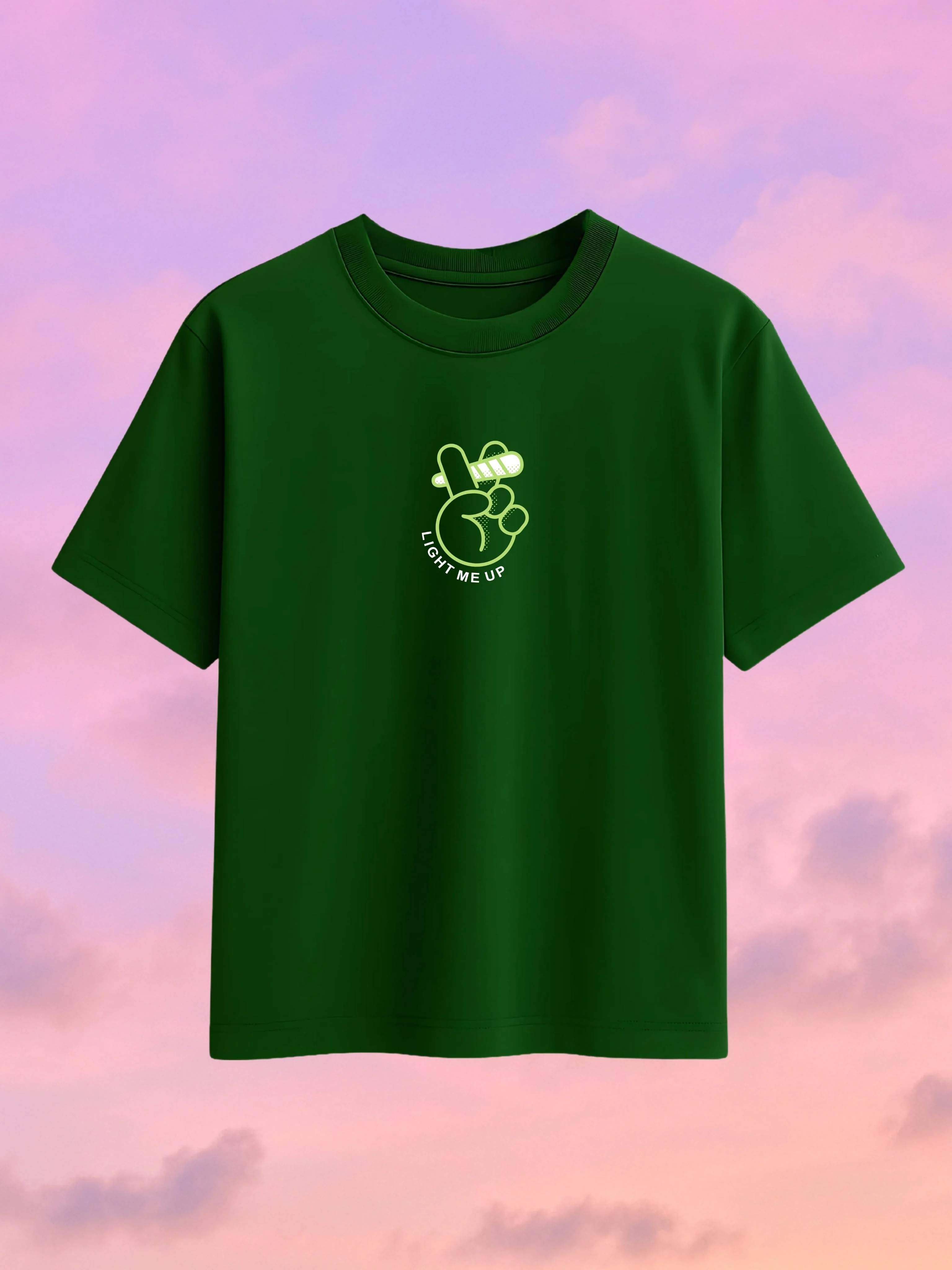 Light Me Up - The 420 Club Drop tee For Men And Women - Image 6