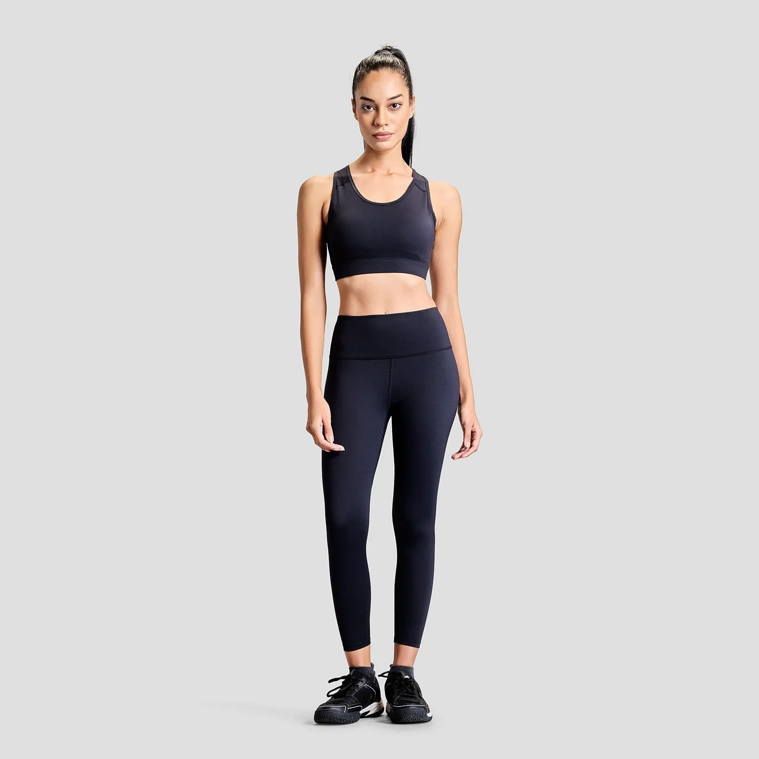 Limitless Womens Sports Bra - Black - Image 6