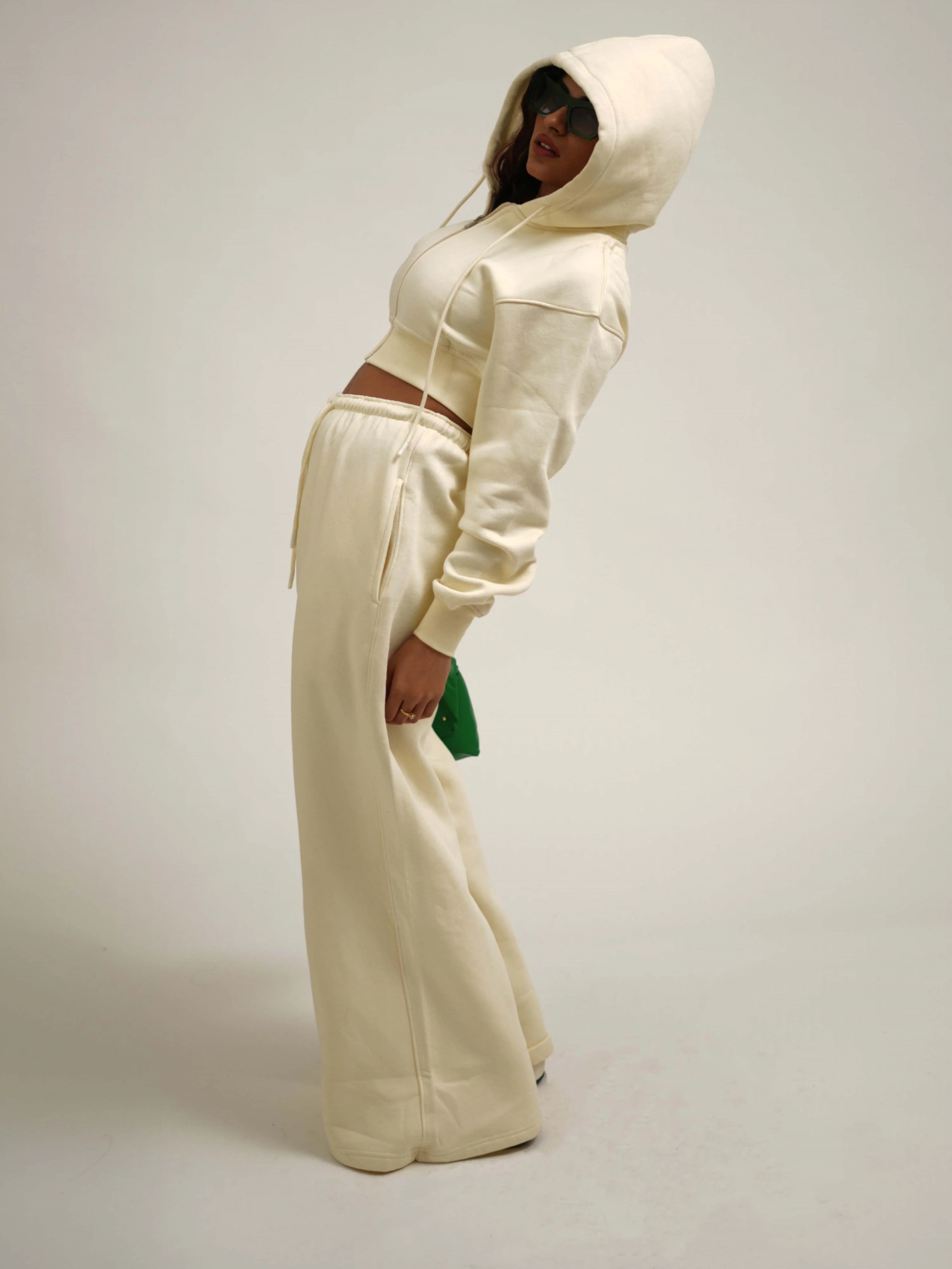 Long Flare Bomber pants For Women - Image 16