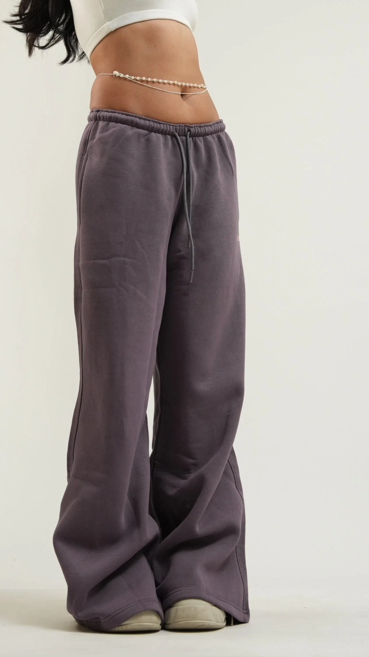 Long Flare Bomber pants For Women - Image 4