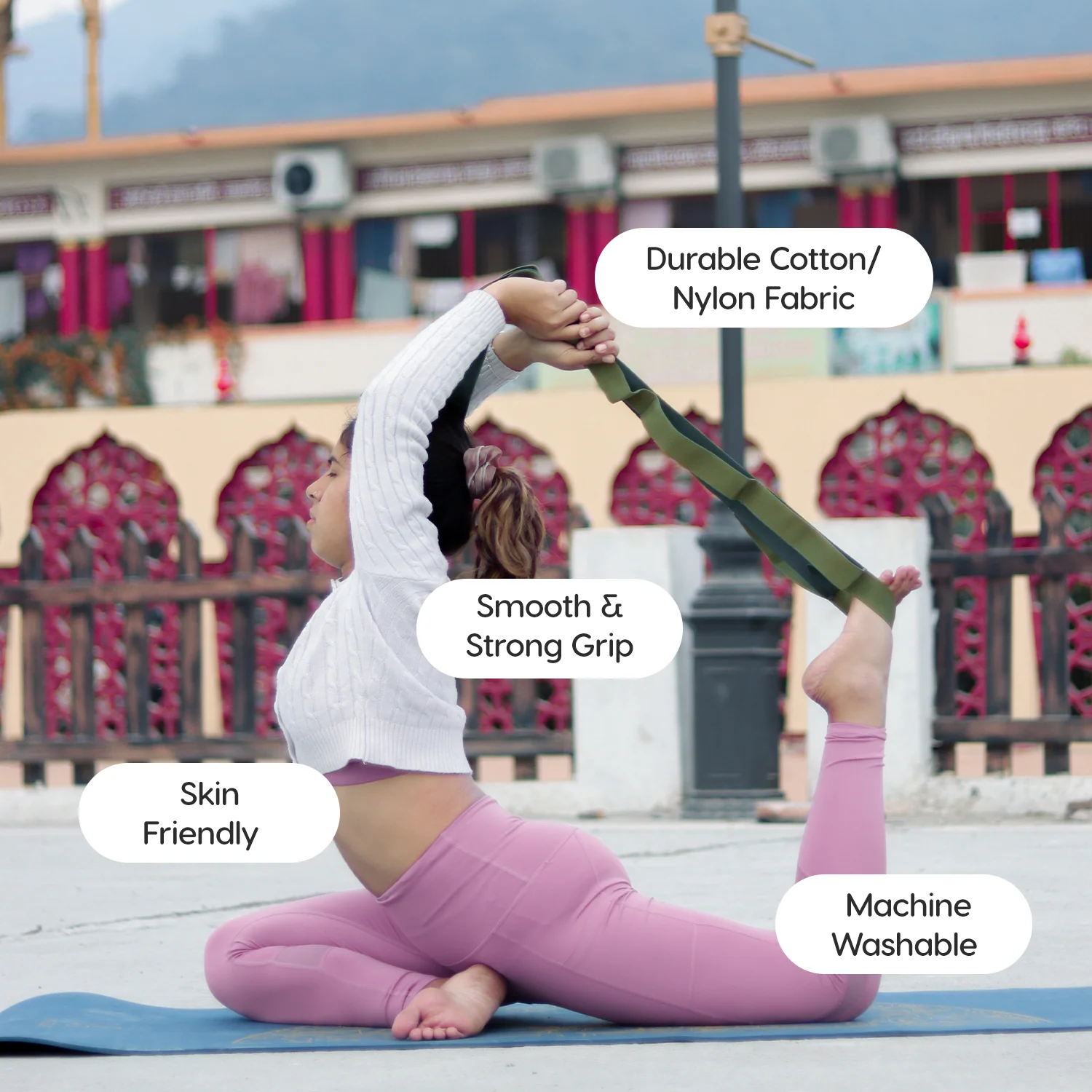 Loop Yoga Stretch Belt - Image 10