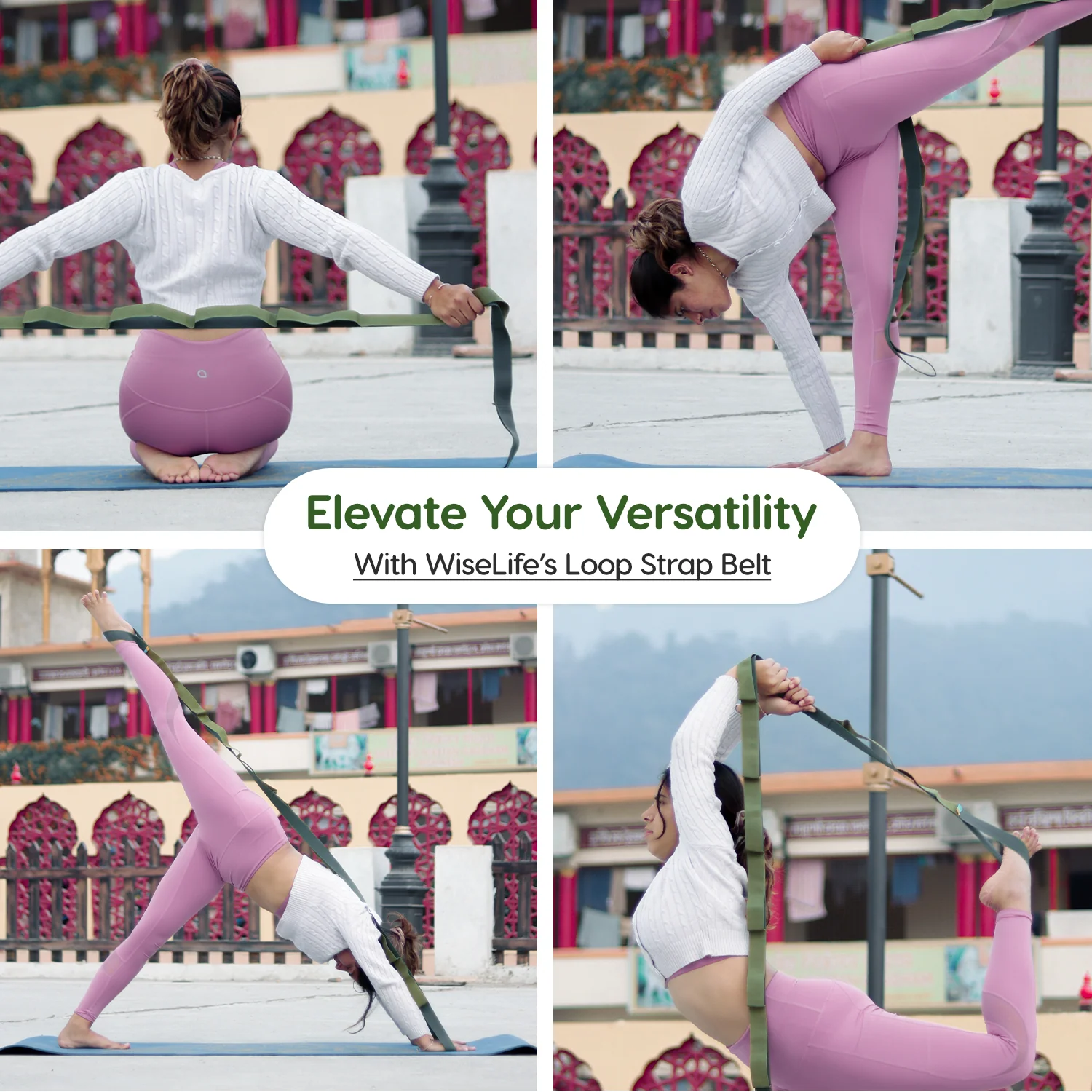 Loop Yoga Stretch Belt - Image 11