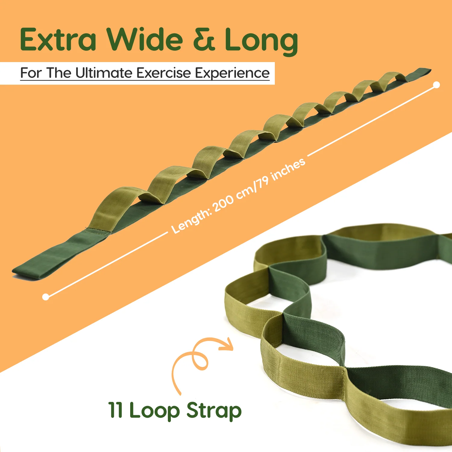 Loop Yoga Stretch Belt - Image 7