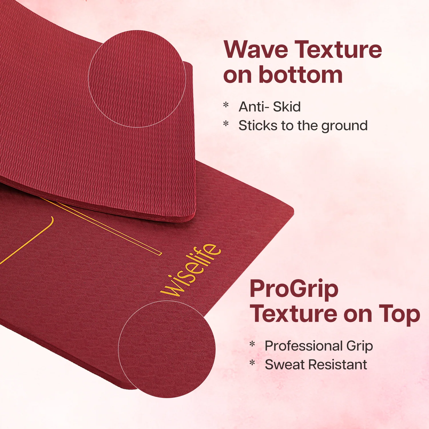 Lotus Alignment TPE Yoga Mat - 10MM - Image 13