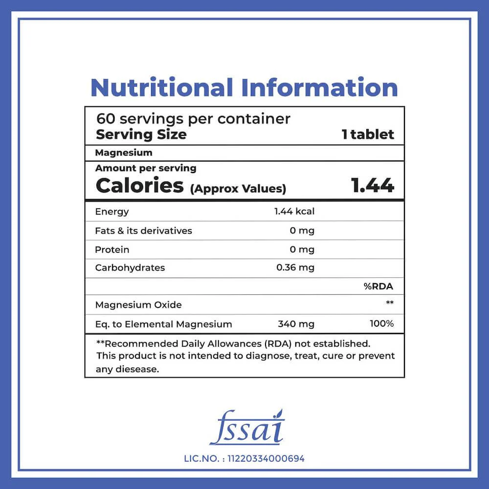 Magnesium 340mg Supplement - Image 5