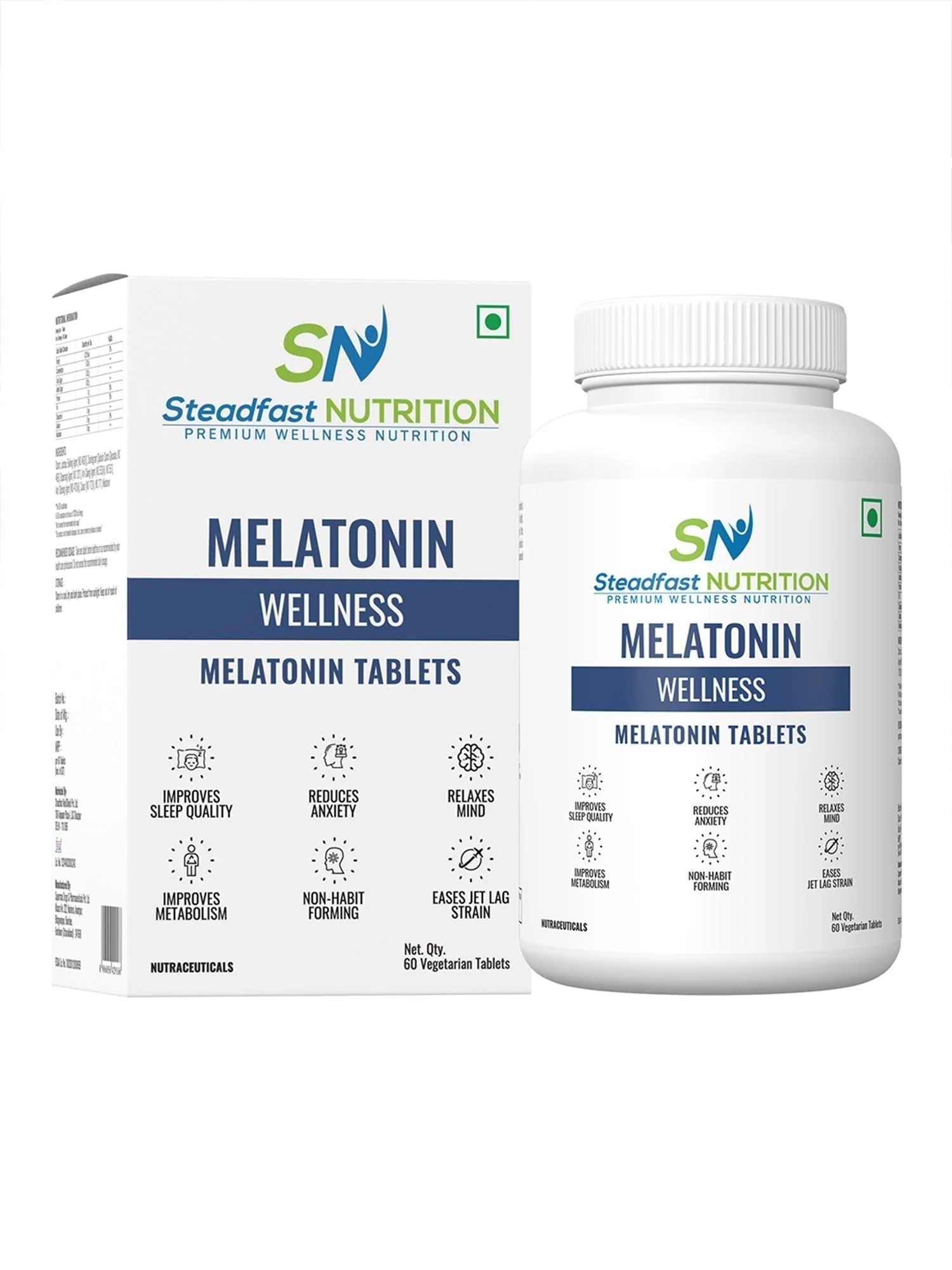 Melatonin Supplement for Deep Sleep Regulates Sleep Cycle 60 Tablets - Image 6