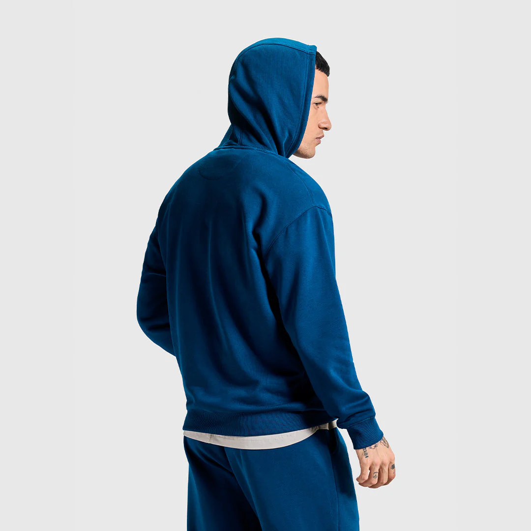 MEN BLUE KANGROO HOODIE - Image 3