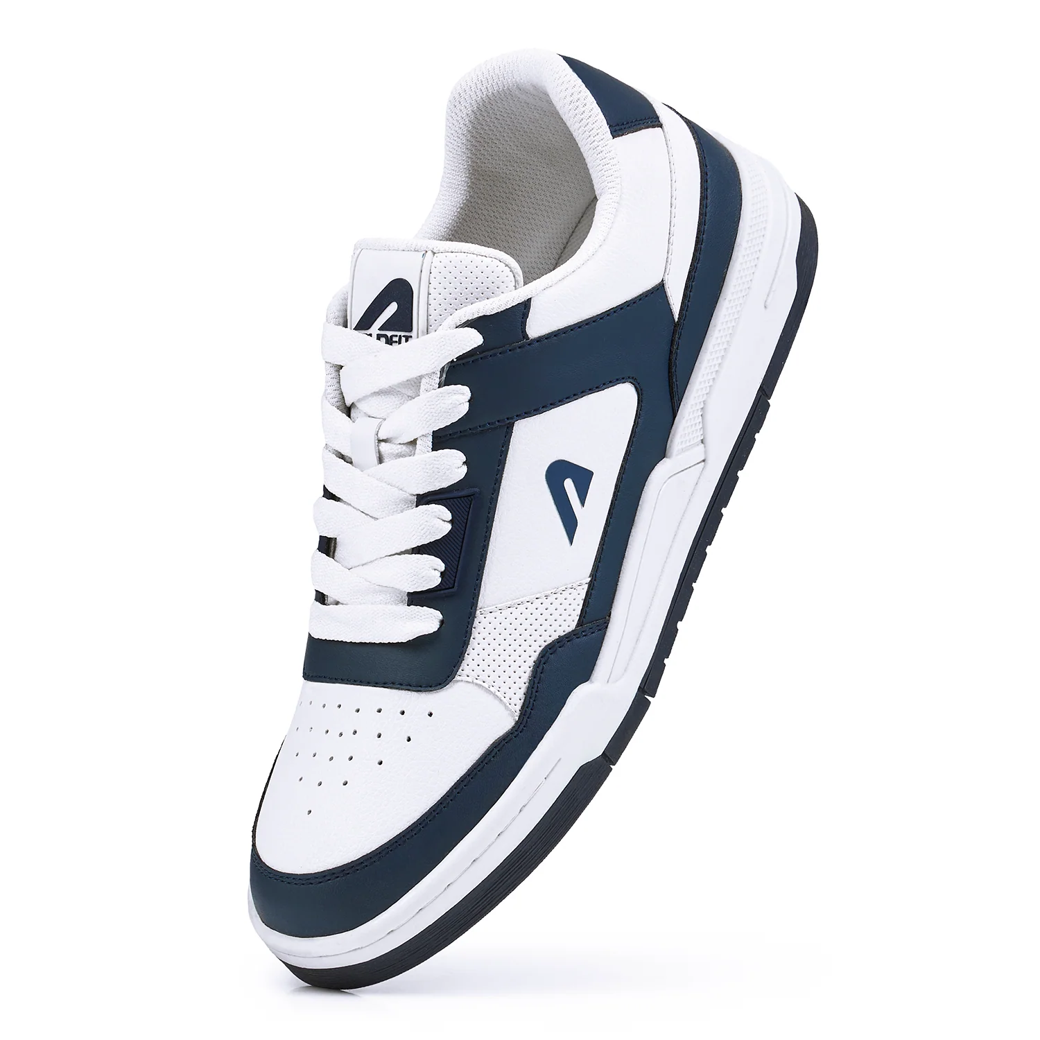 DRIPBLOC OFFWHITE/NAVY MEN'S SNEAKER - Image 5