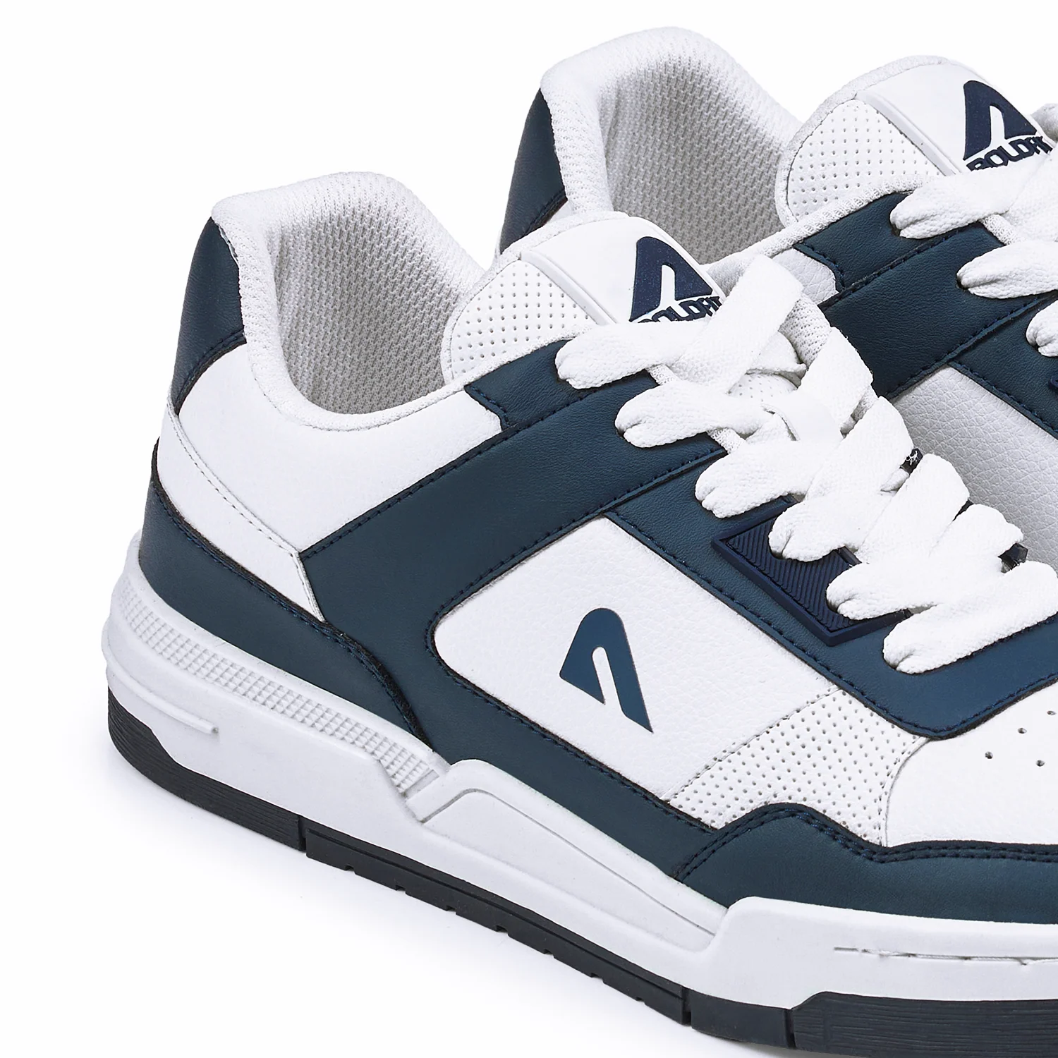 DRIPBLOC OFFWHITE/NAVY MEN'S SNEAKER - Image 7