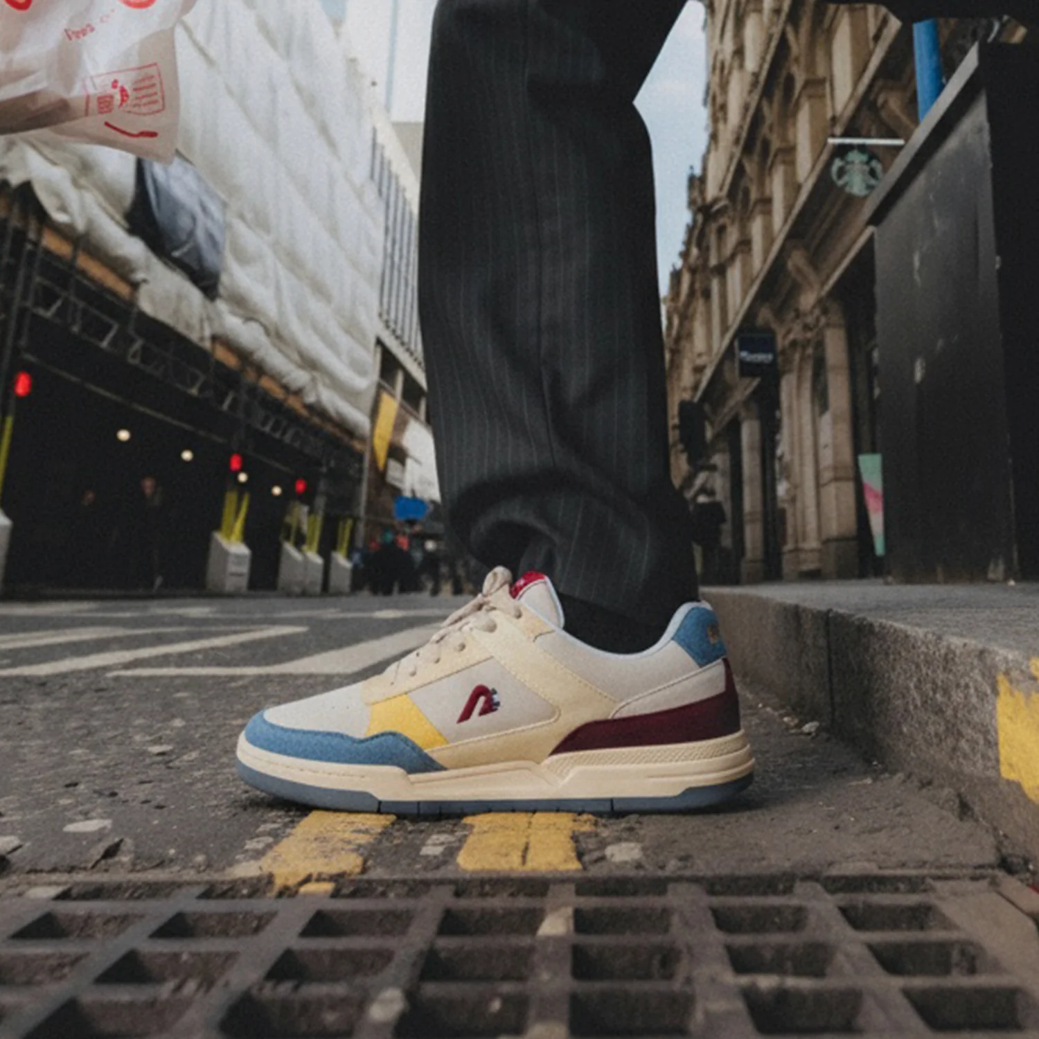 DRIPBLOC WEAVE BEIGE MEN'S SNEAKER - Image 6