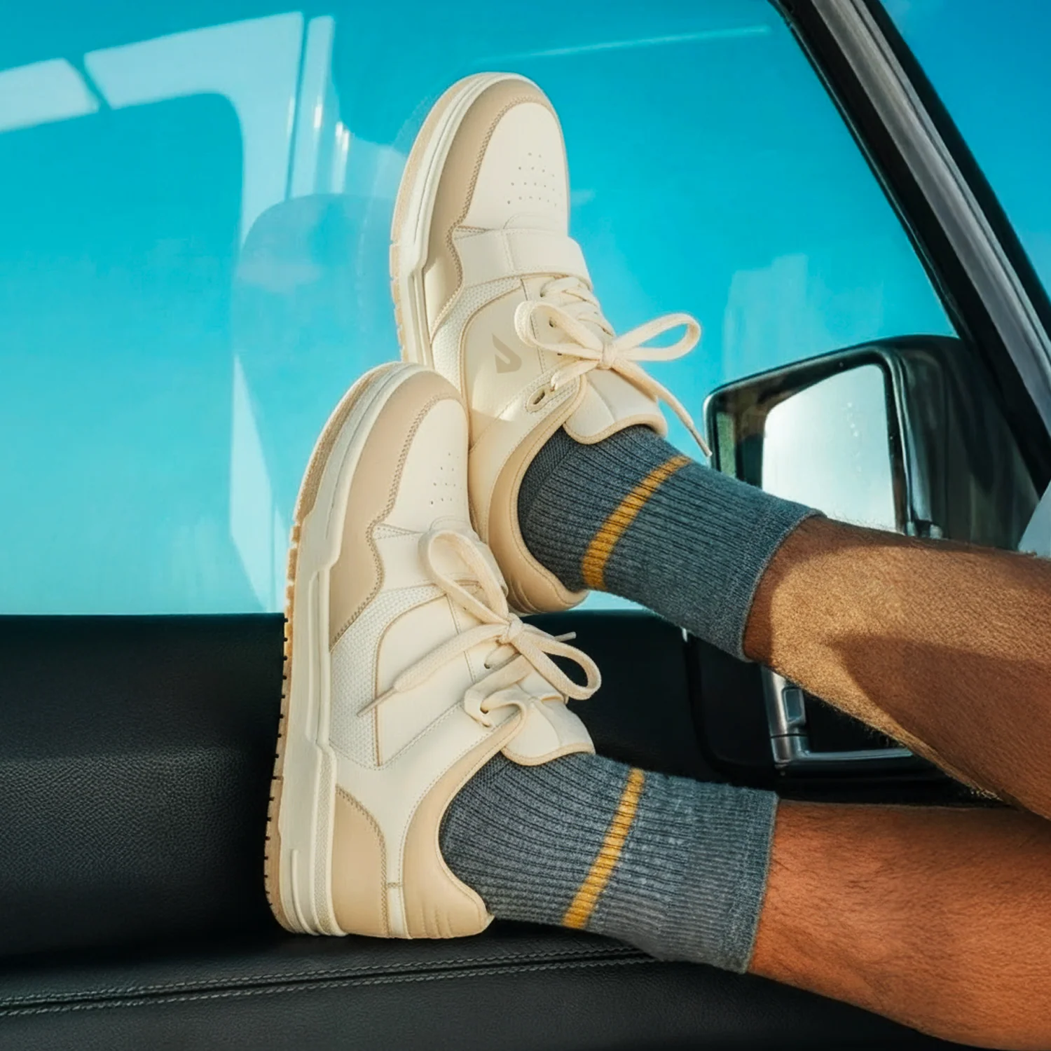 DRIPWAVE OFFWHITE/BEIGE MEN'S SNEAKER - Image 6