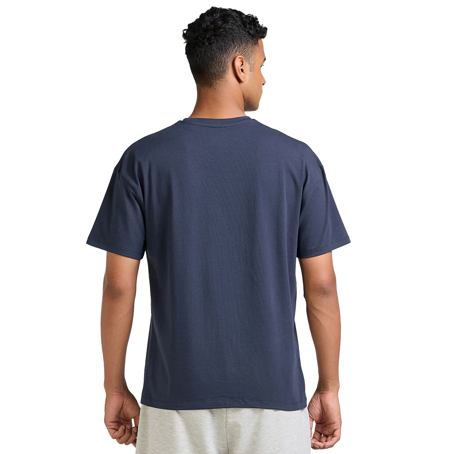 Mens Oversized T-Shirt - Navy - Image 3