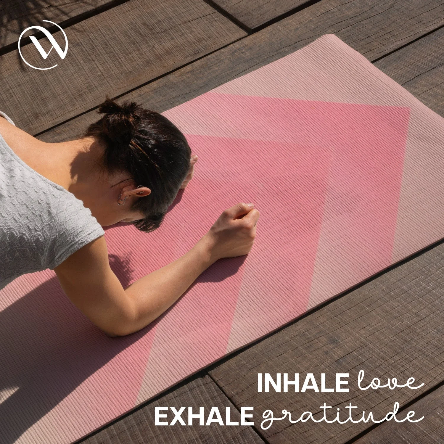 PU & Natural Rubber Yoga Mat - 6mm, - 6mm, Mountain Peace - Image 7