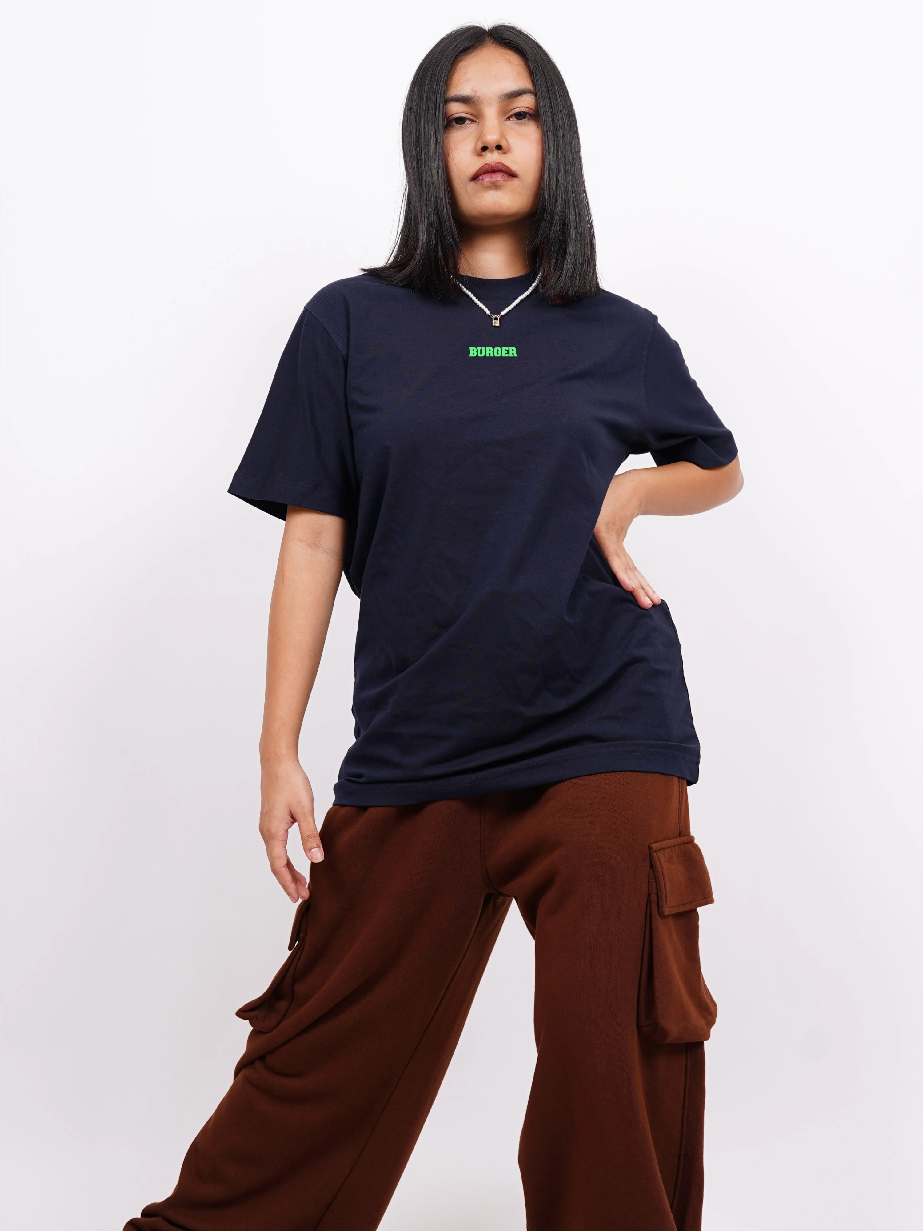 Miss Futuristic Techno : Regular  Tee For Men and Women - Image 4