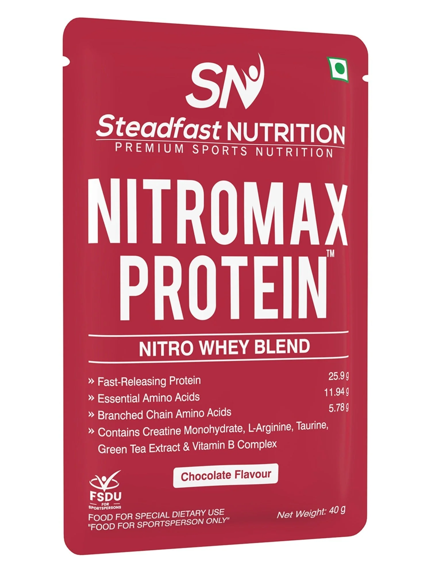 Nitromax Protein Nitro Whey Blend The Fusion of Extra Ordinary Chocolate 60 Sachets 2400g - Image 6