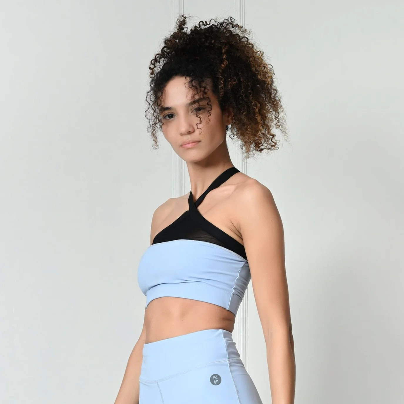 NotchFlex CrissCross Sports Bra - Blue Crush - Image 3