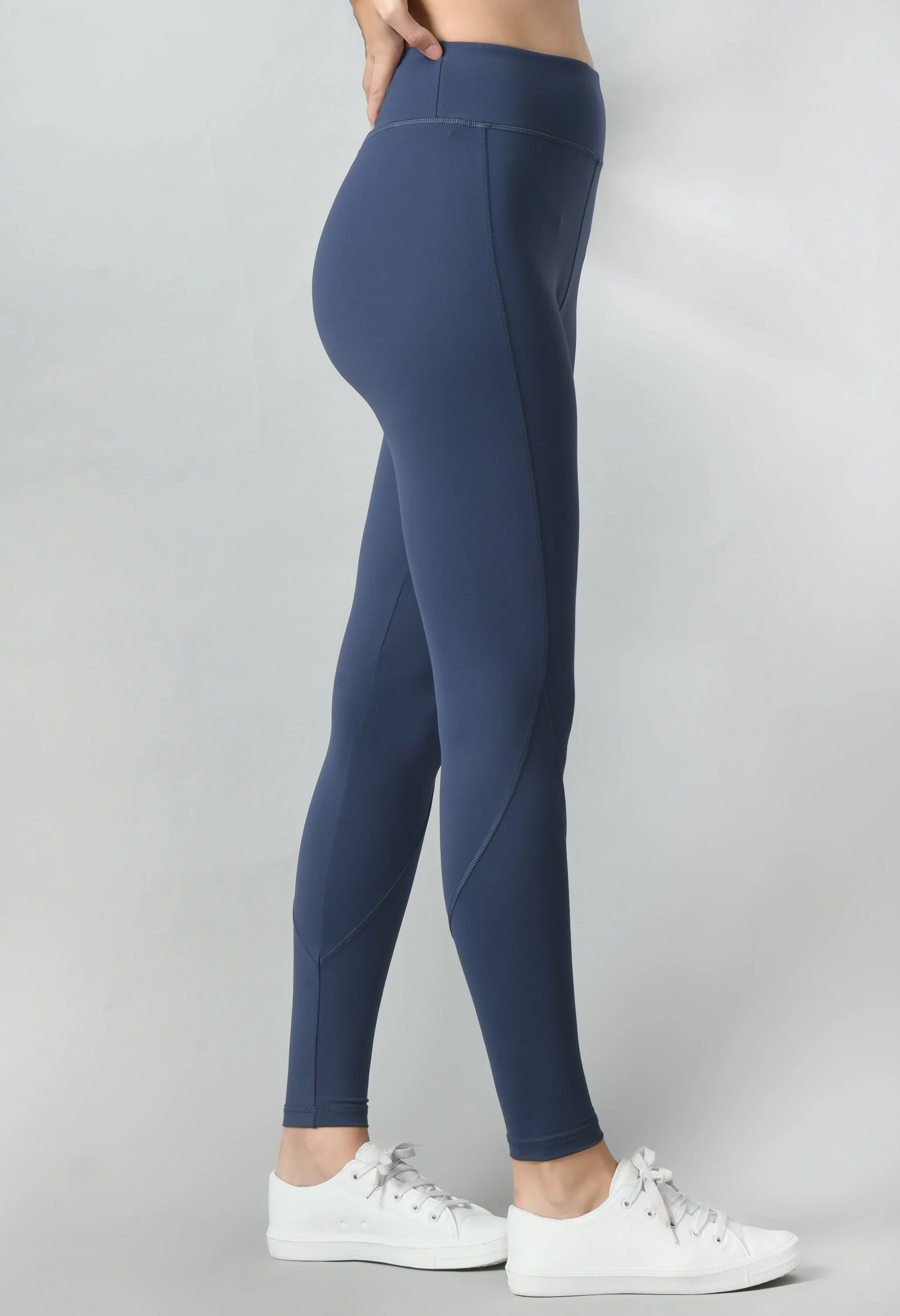 NotchFlex High Waist Leggings - Midnight Blue - Image 4